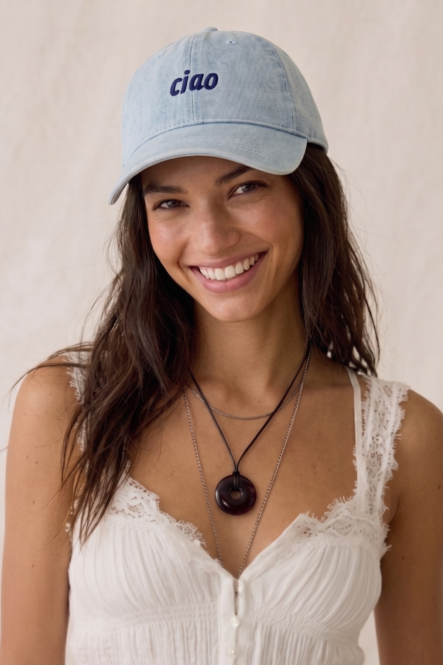 Ciao Denim Baseball Hat