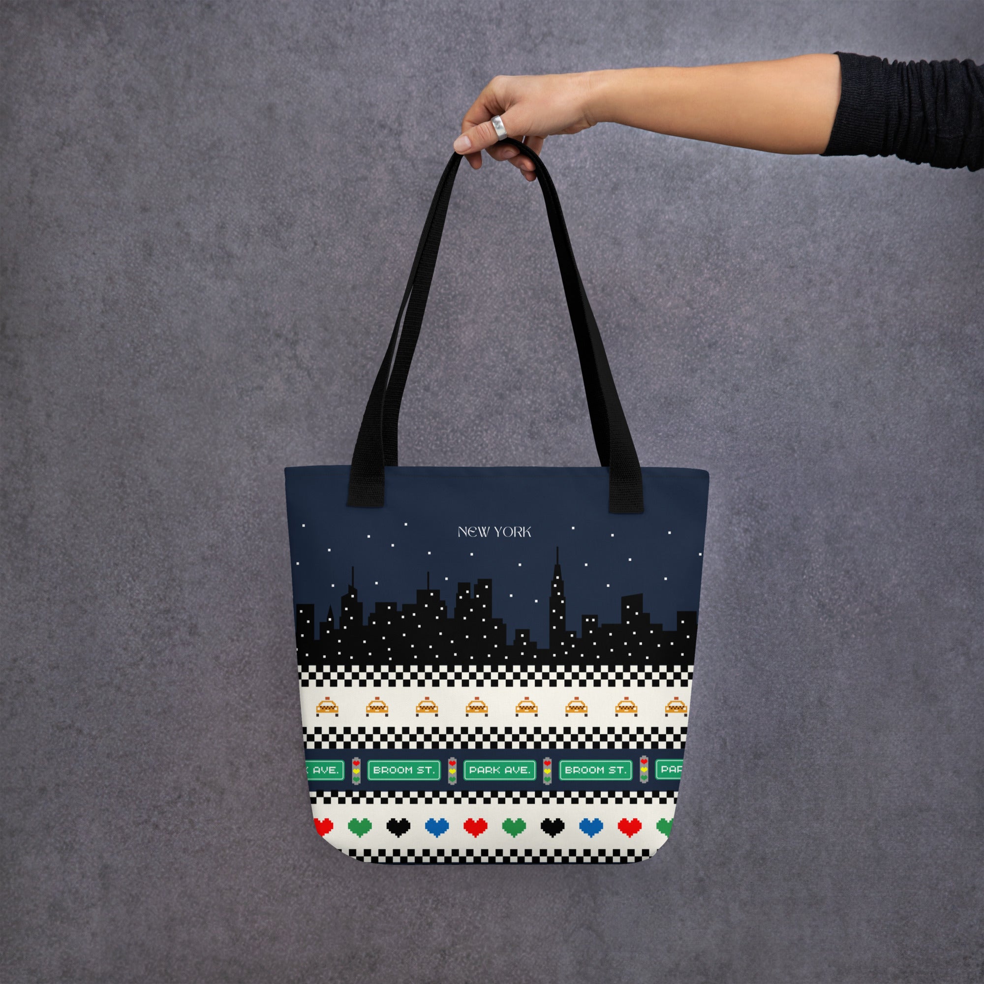 NYC Nights Tote Bag