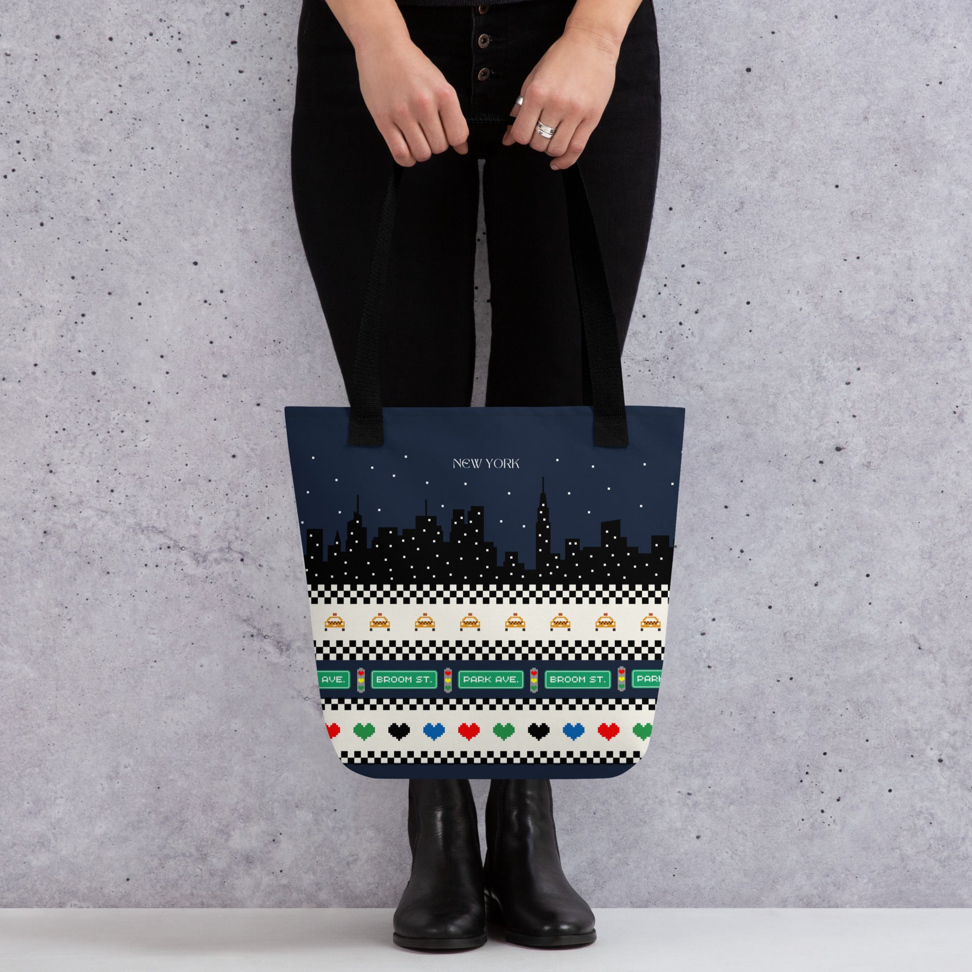 NYC Nights Tote Bag