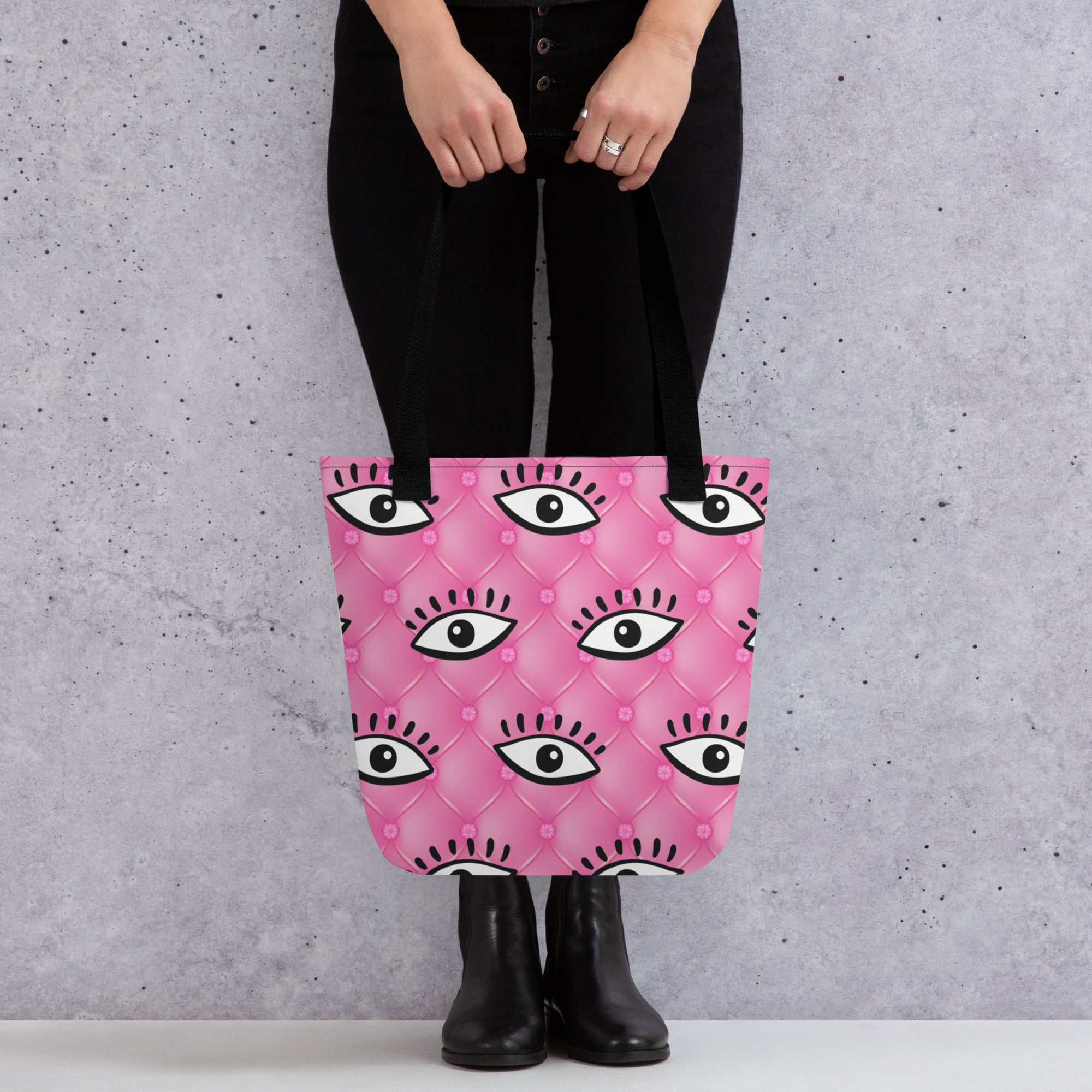 All Eyes on Pink Tote