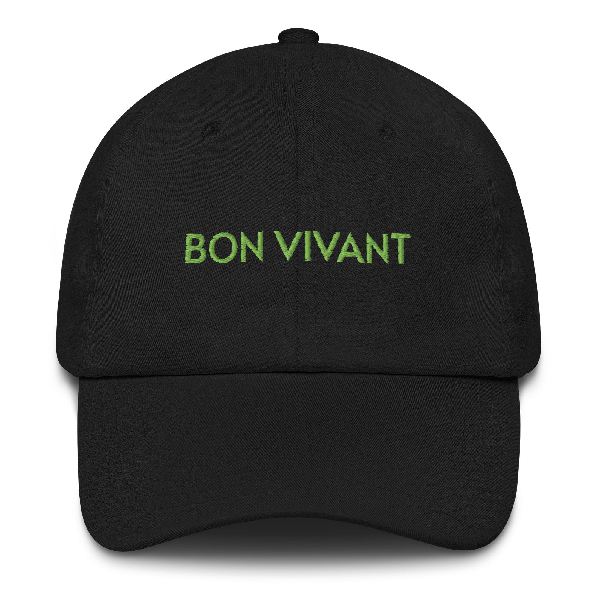 Bon Vivant Embroidered Baseball Hat