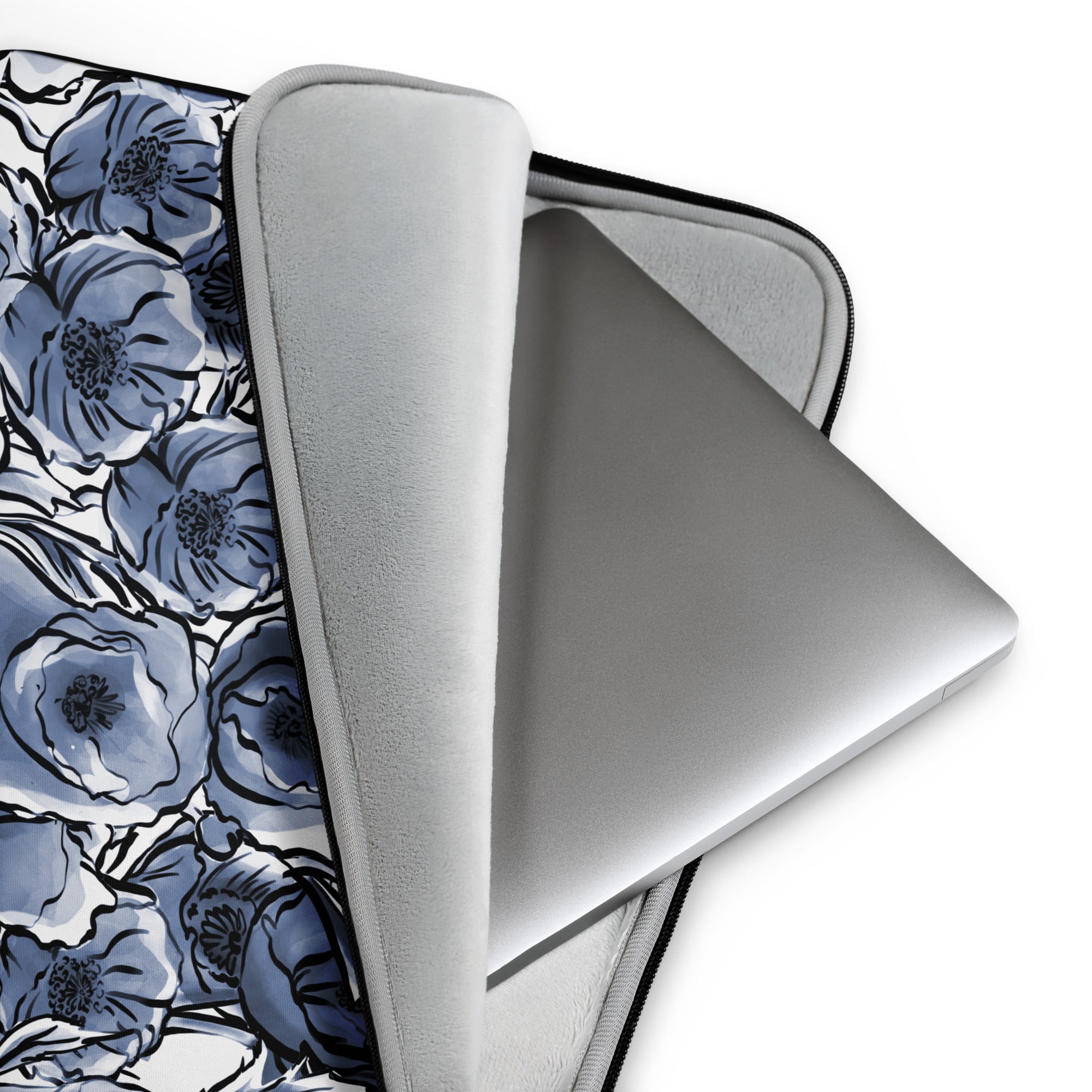 Midnight Bloom Laptop Sleeve