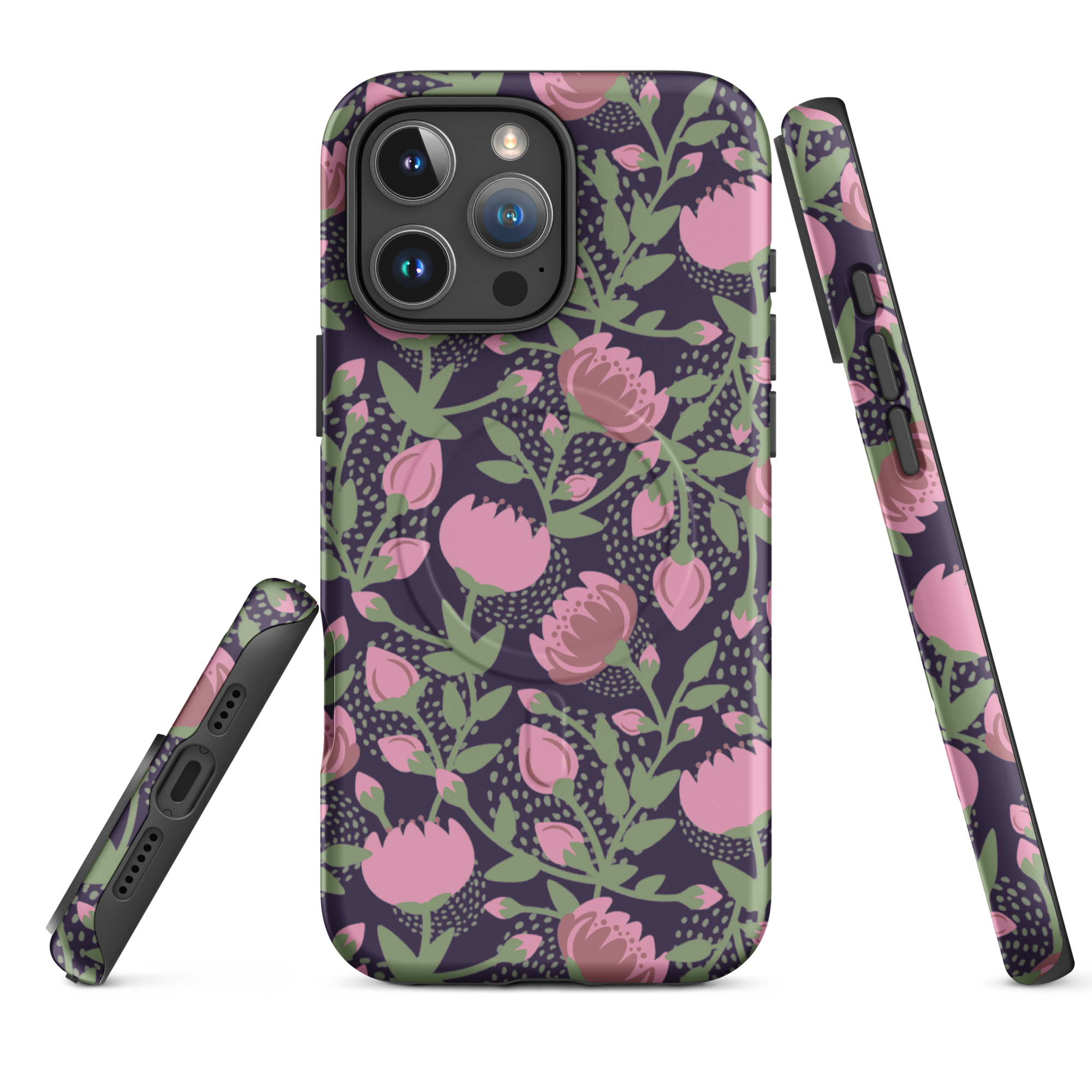 Wild Bloom MagSafe Tough Case for iPhone