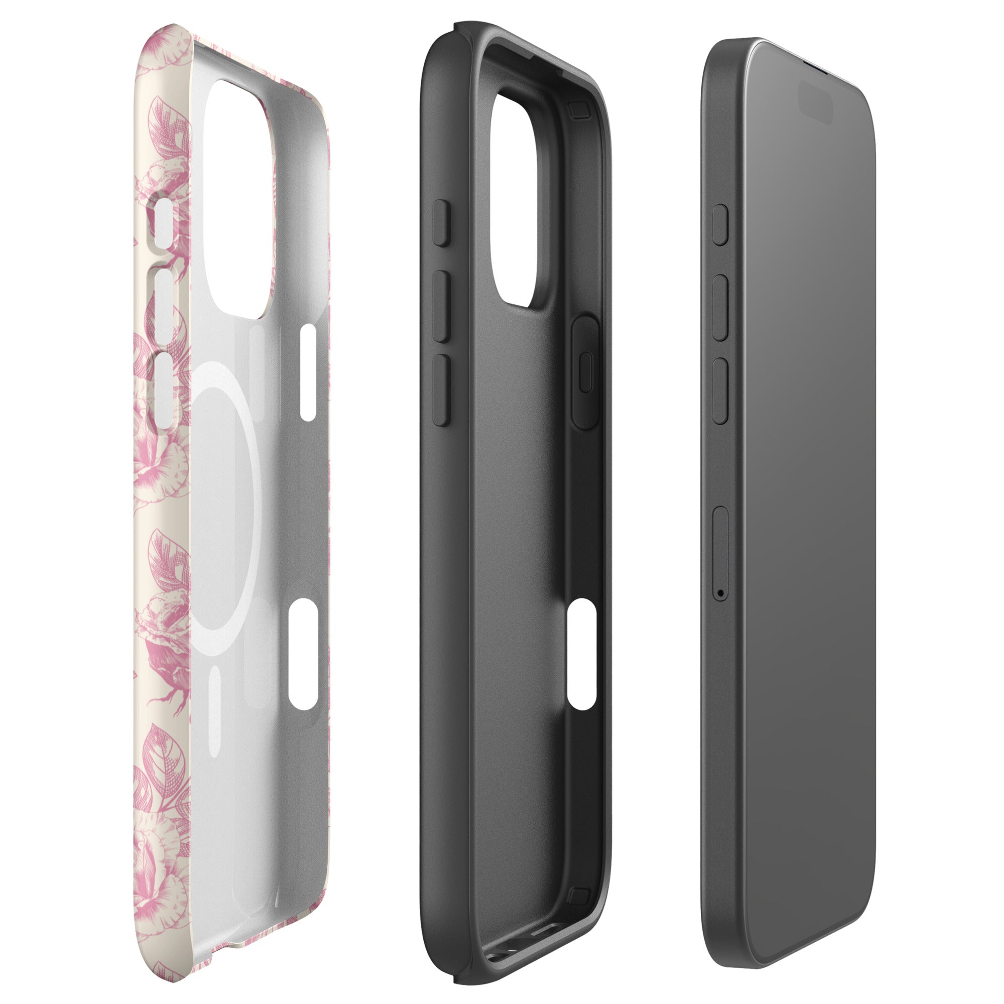 Rose Reverie MagSafe Tough Case for iPhone