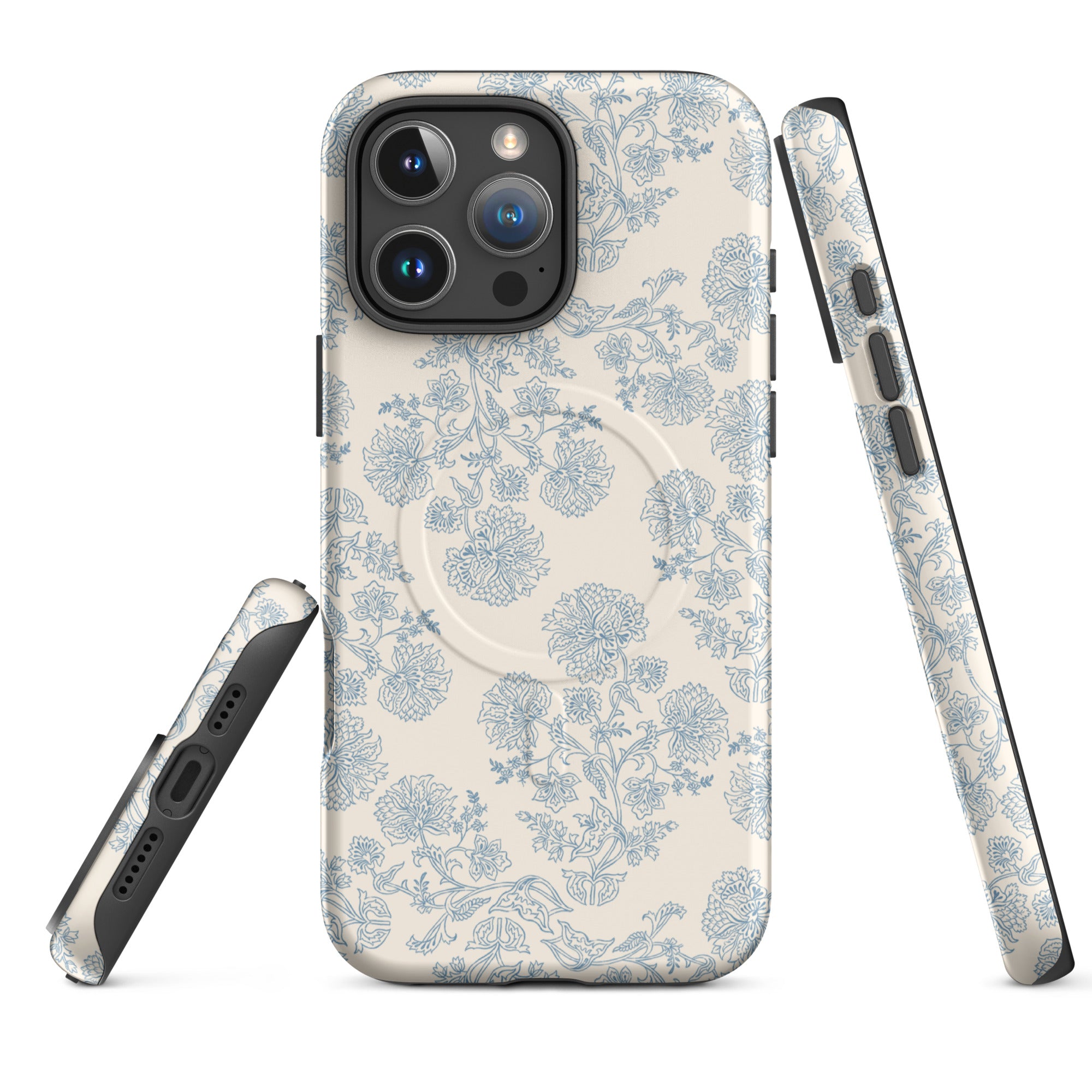 Whispering Petals MagSafe Tough Case for iPhone