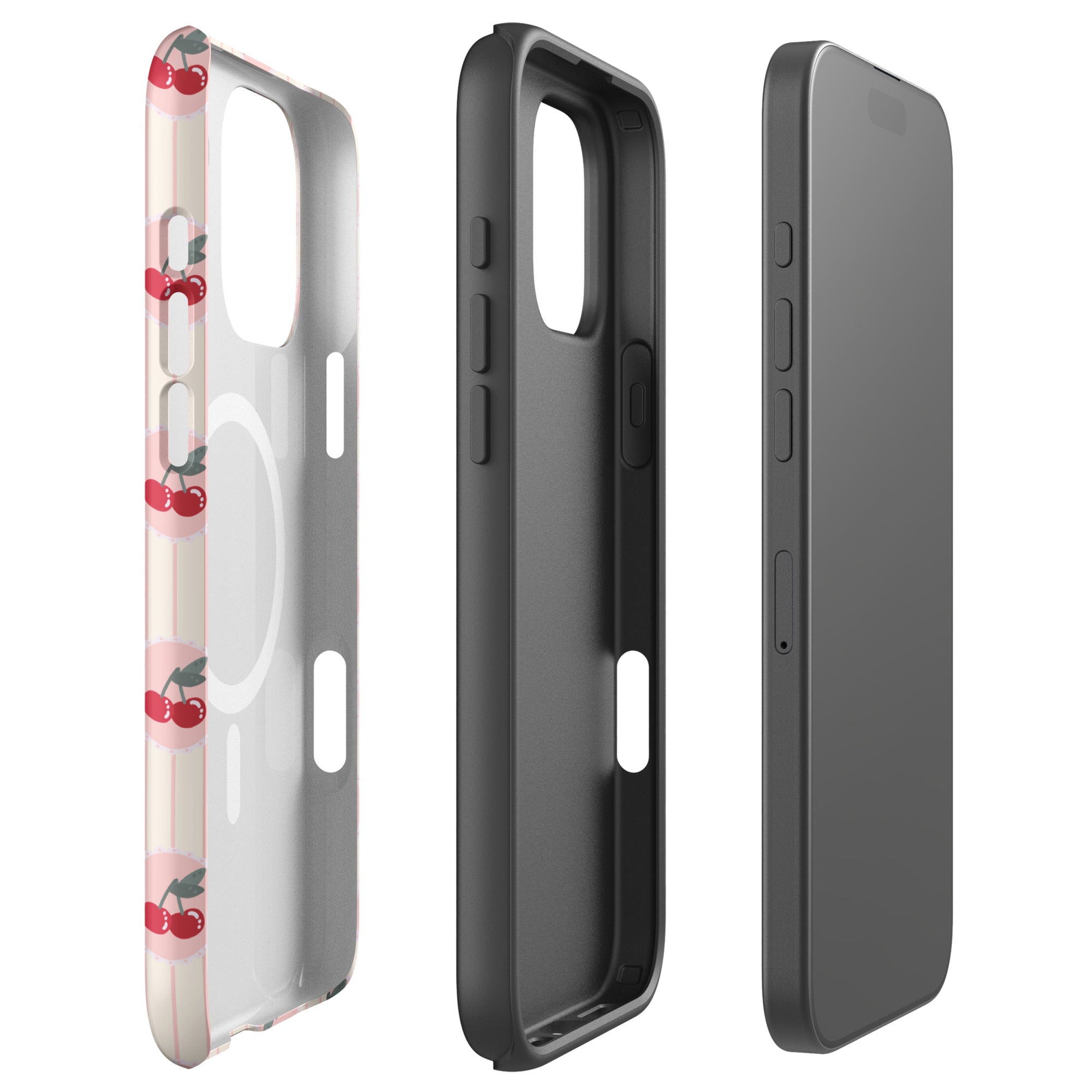 Cherry Creamsicle MagSafe Tough Case for iPhone