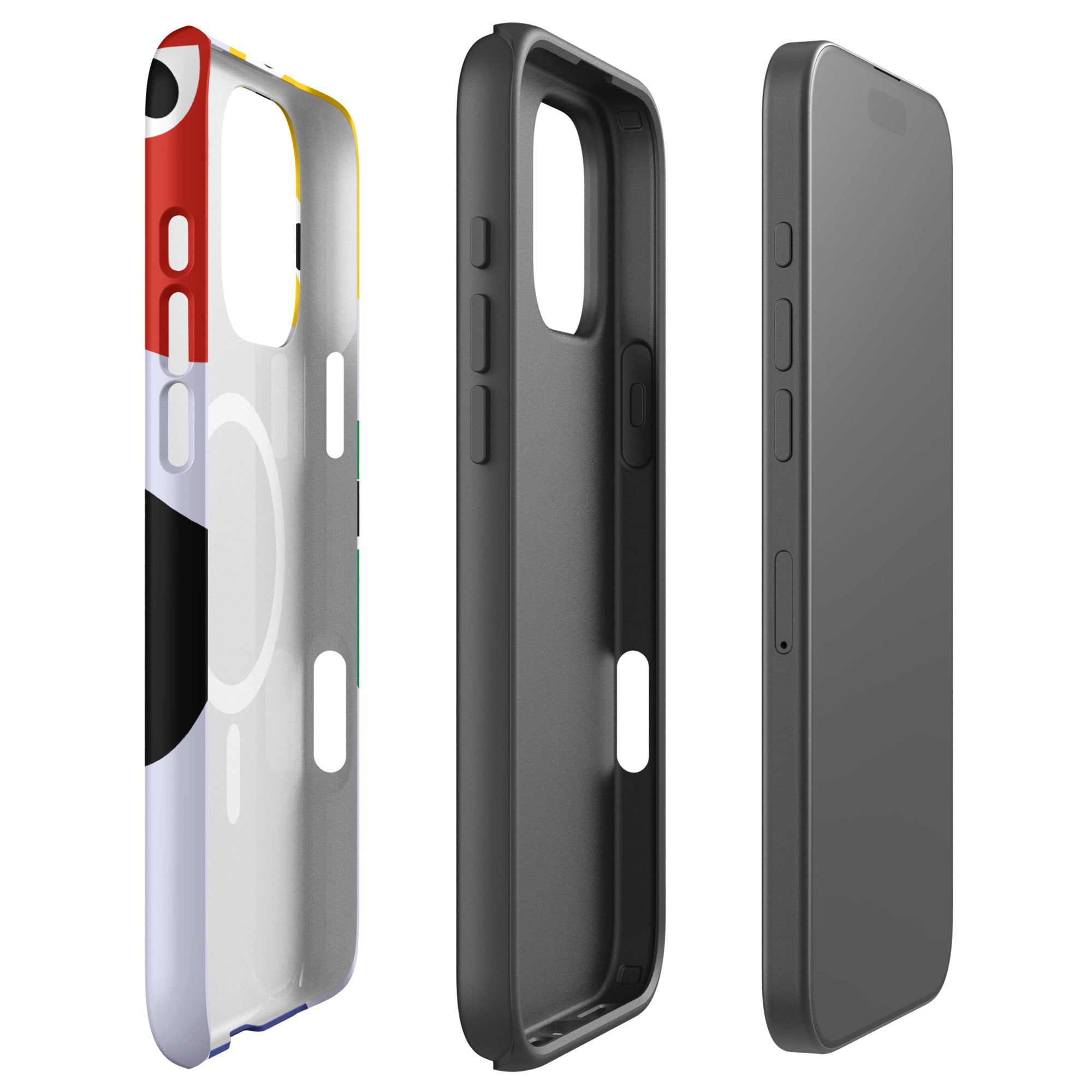 Colorful Hearts MagSafe Tough Case for iPhone