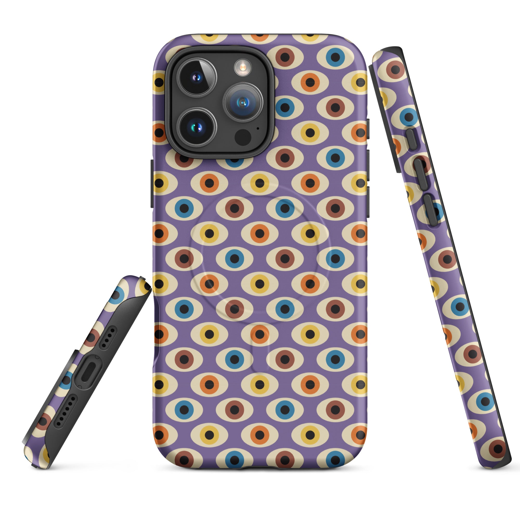 Retro Evil Eye MagSafe Tough Case for iPhone