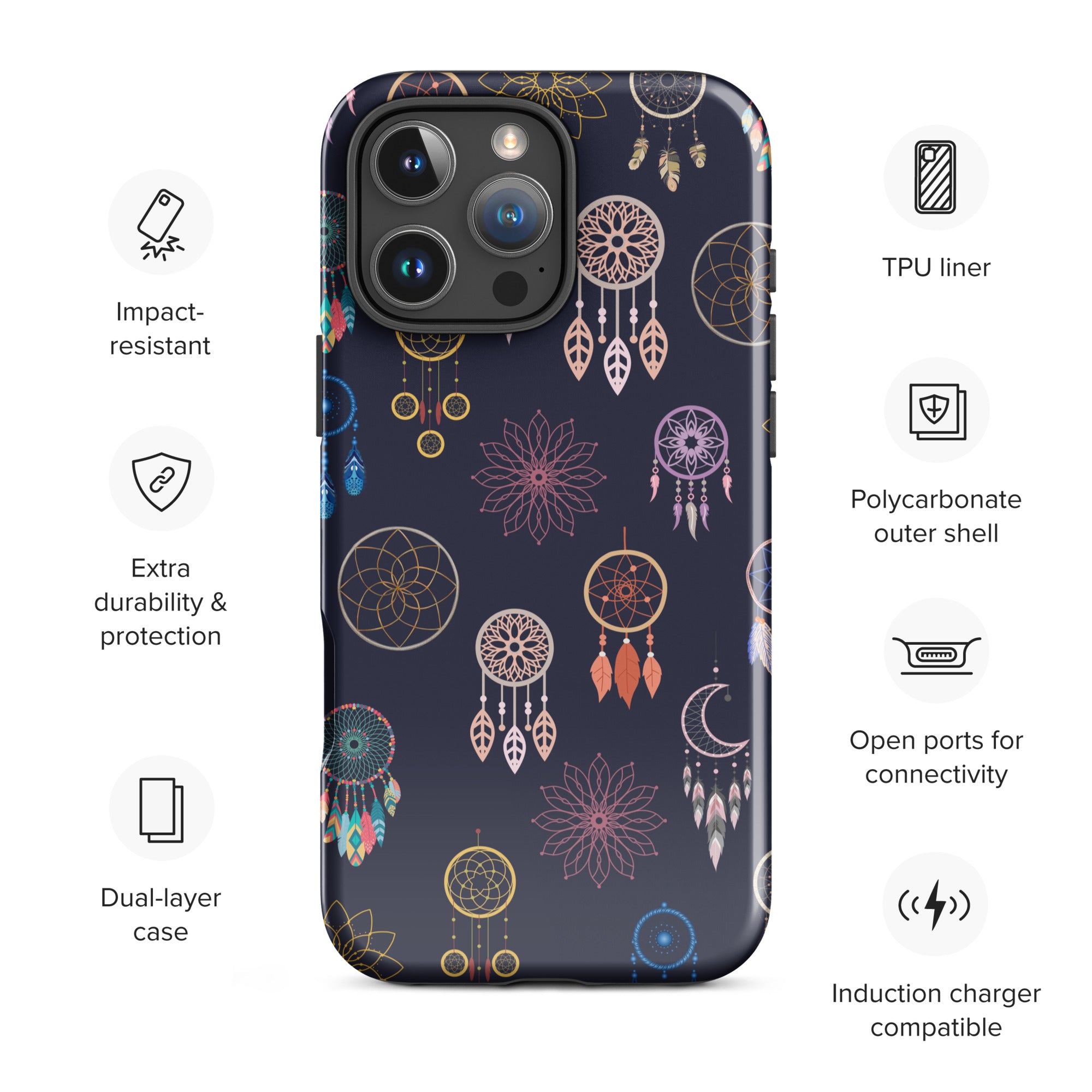 Mystic Dreamcatcher Tough Case for iPhone