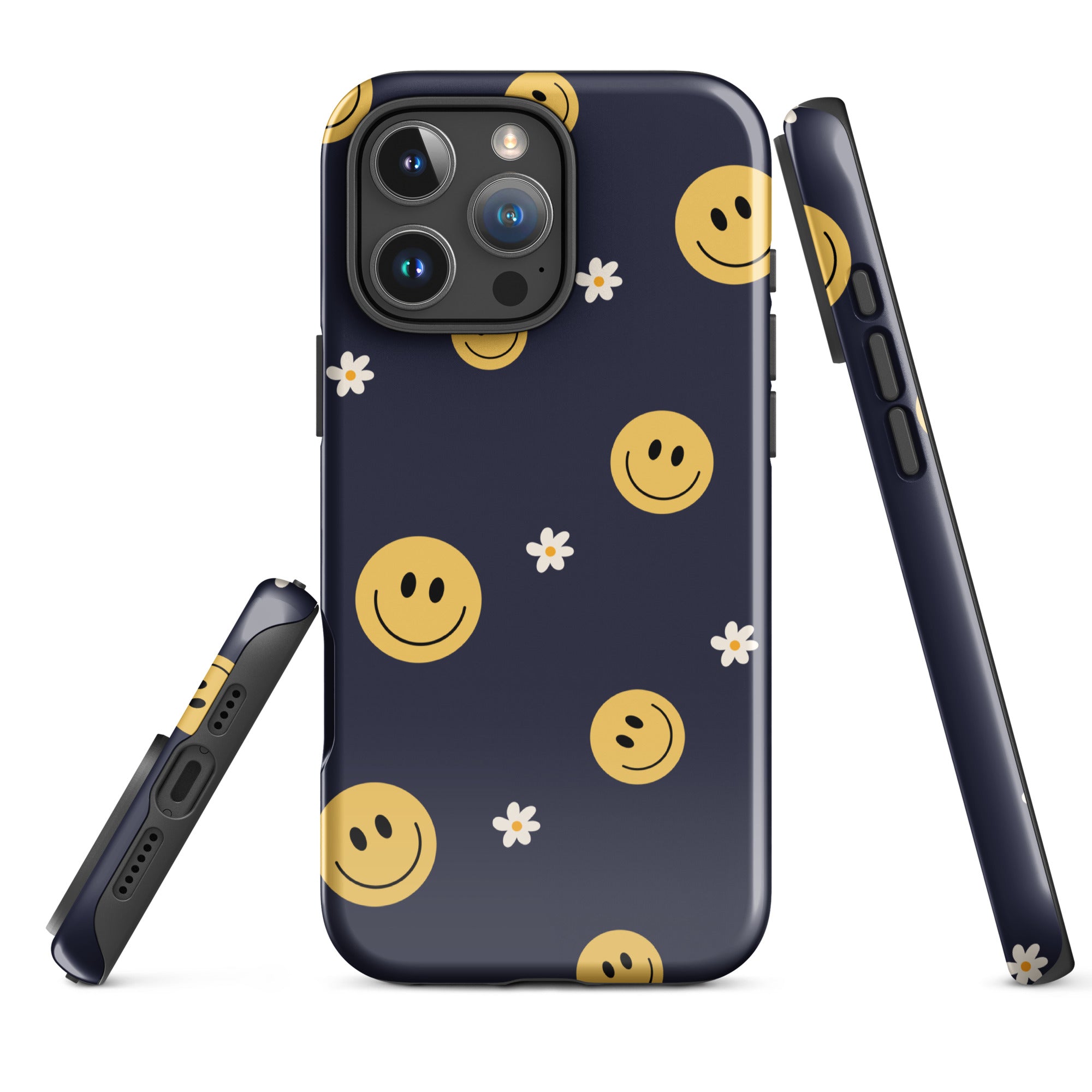 Smiley Daisies Tough Case for iPhone