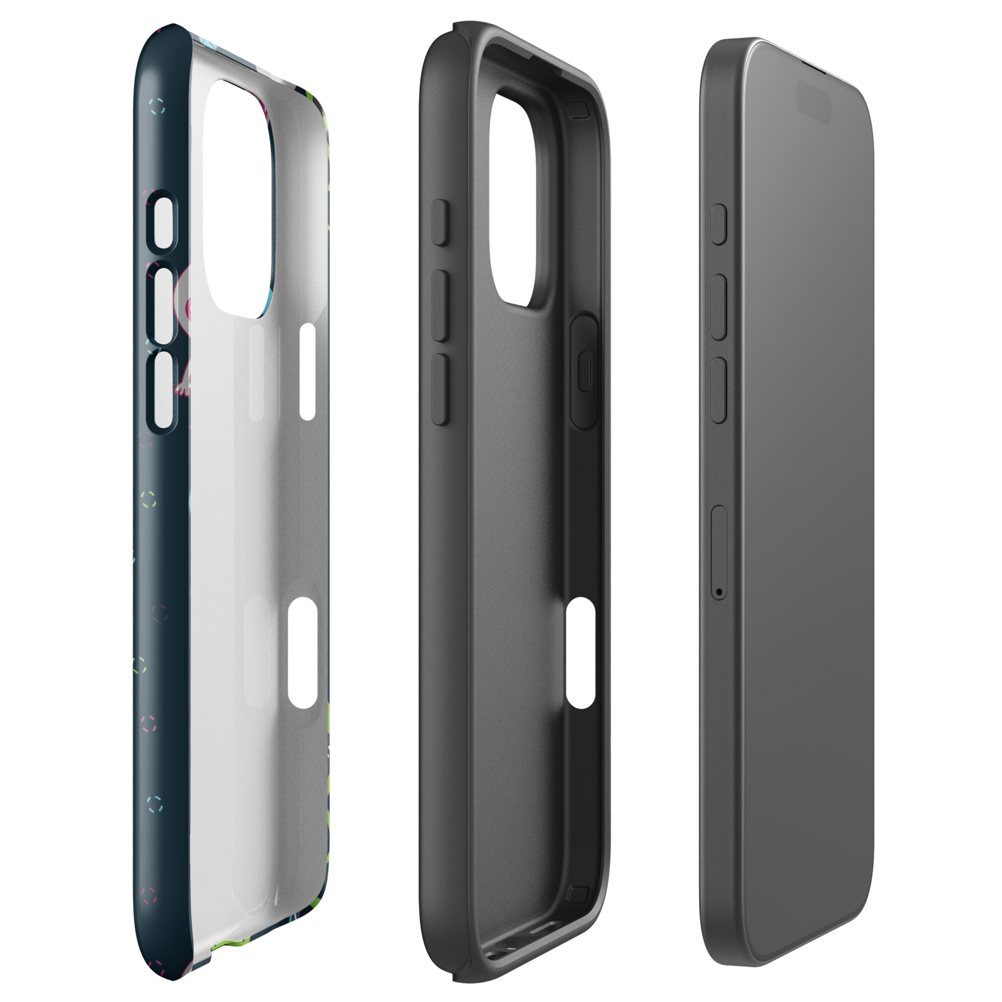 Cosmic Cuties Alien Tough Case for iPhone