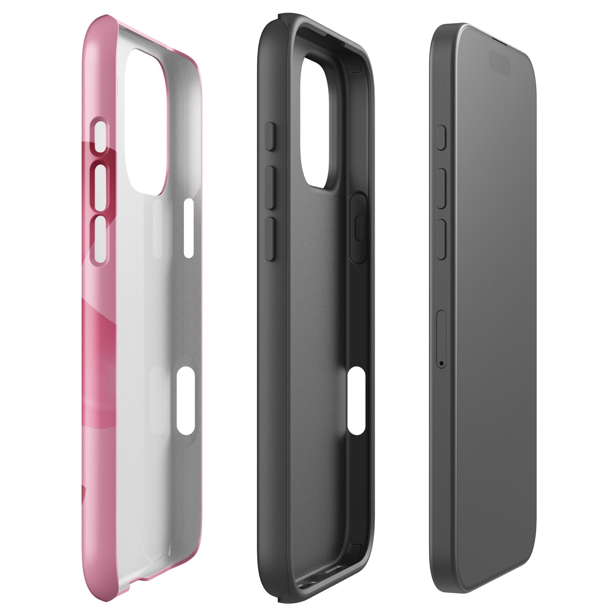 Pink Lily Bloom Tough Case for iPhone