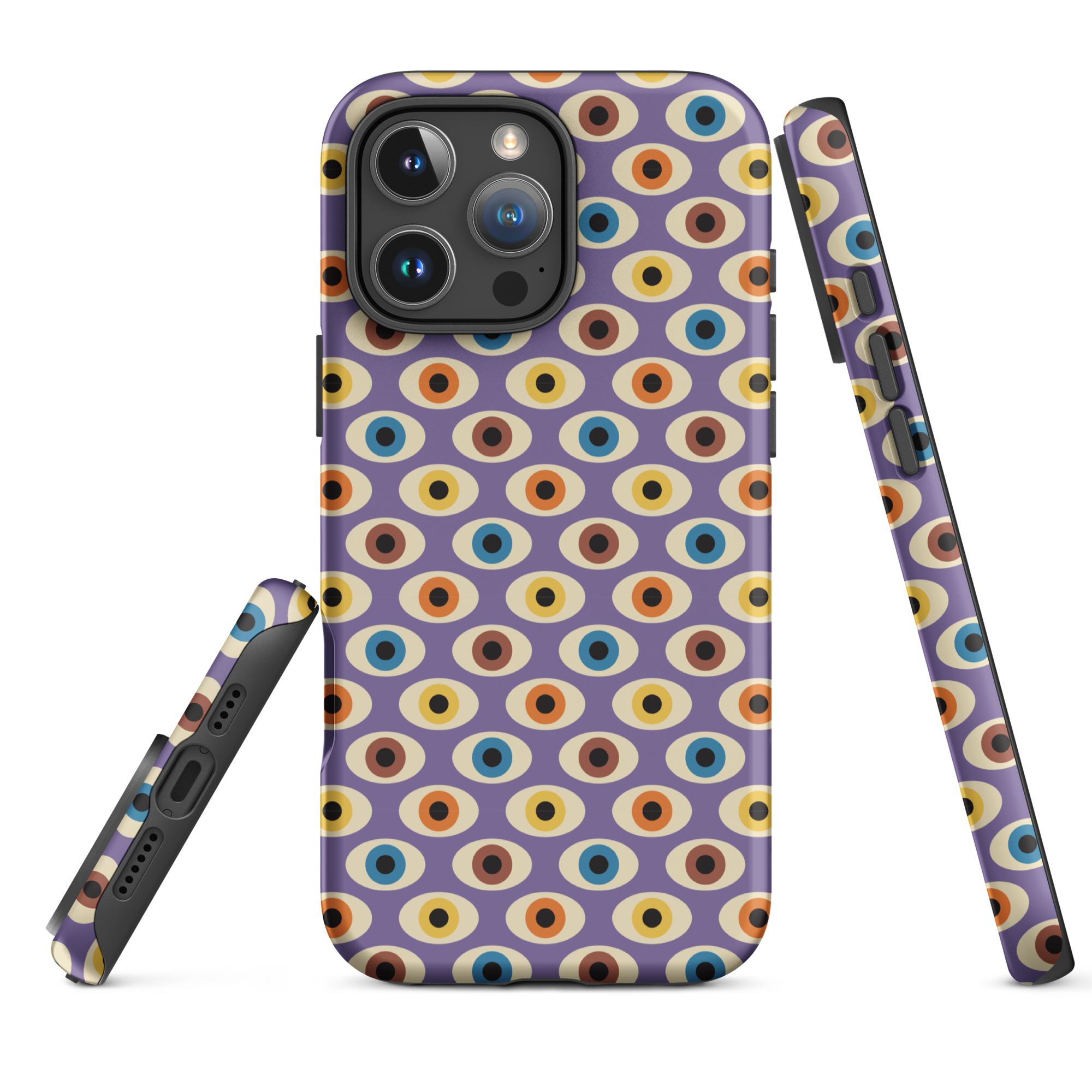 Retro Evil Eye Tough Case for iPhone