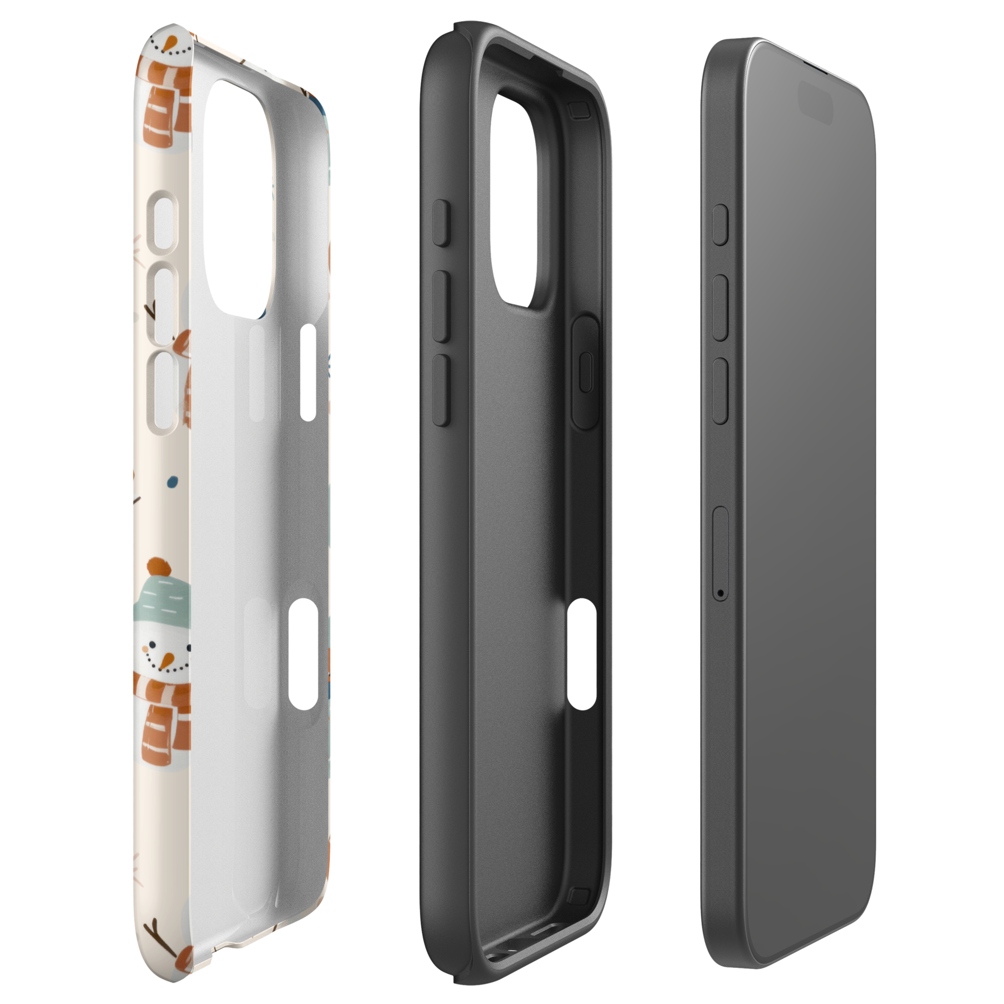 Snow Day Charm Tough Case for iPhone