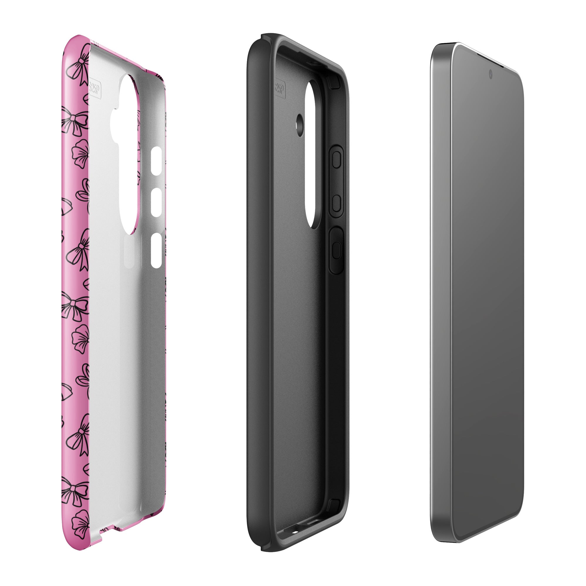Sketchy Pink Bows Tough Case for Samsung