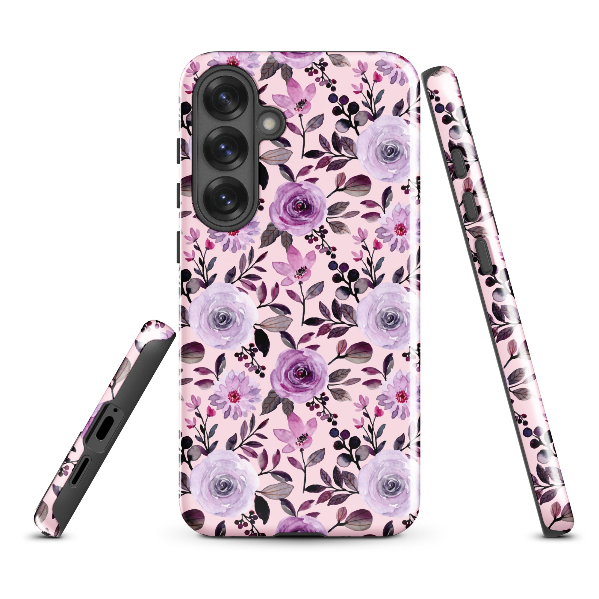 Lilac Bloom Floral Tough Case for Samsung
