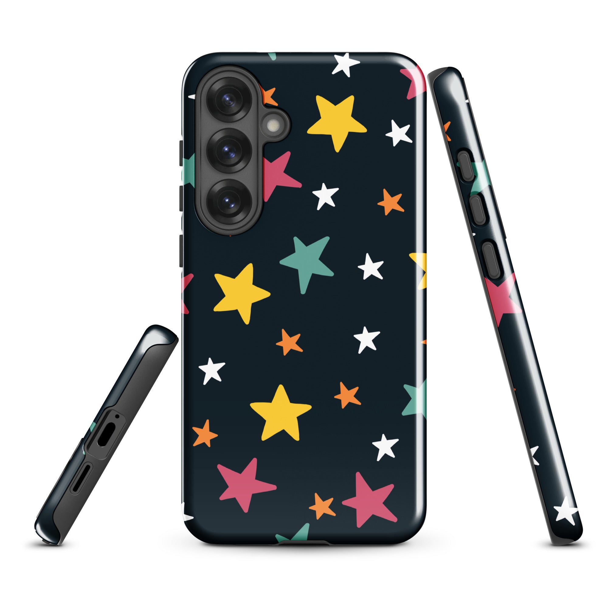 Colorful Star Pattern Tough Case for Samsung