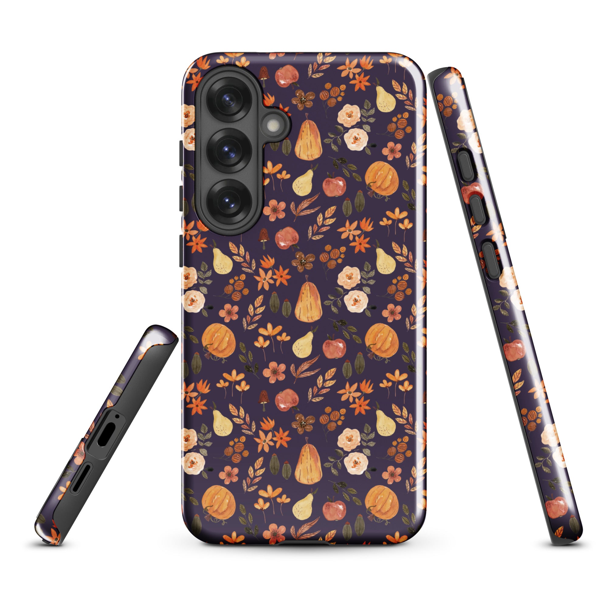 Autumn Harvest Floral Tough Case for Samsung