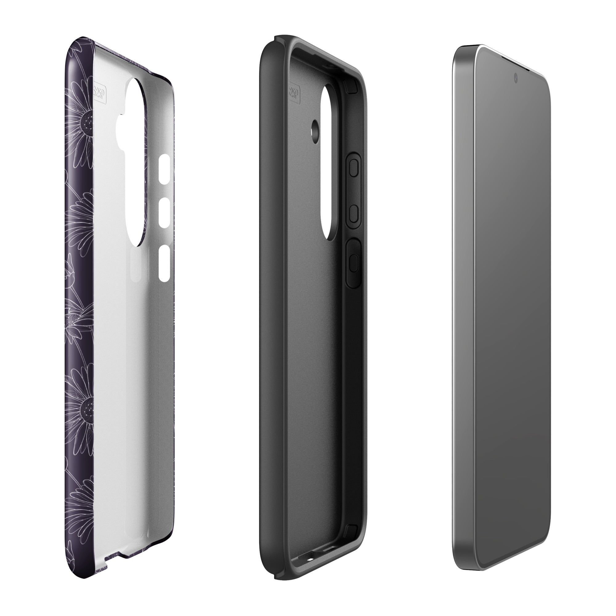 Purple Daisies Tough Case for Samsung