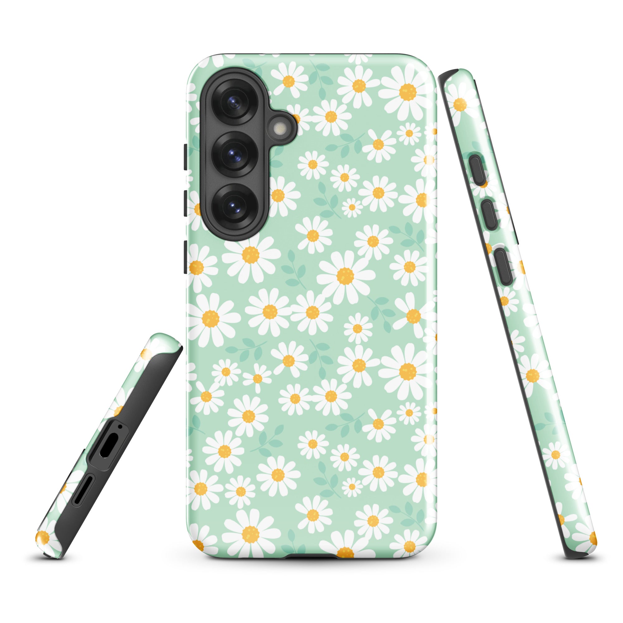 Mint Daisy Delight Tough case for Samsung