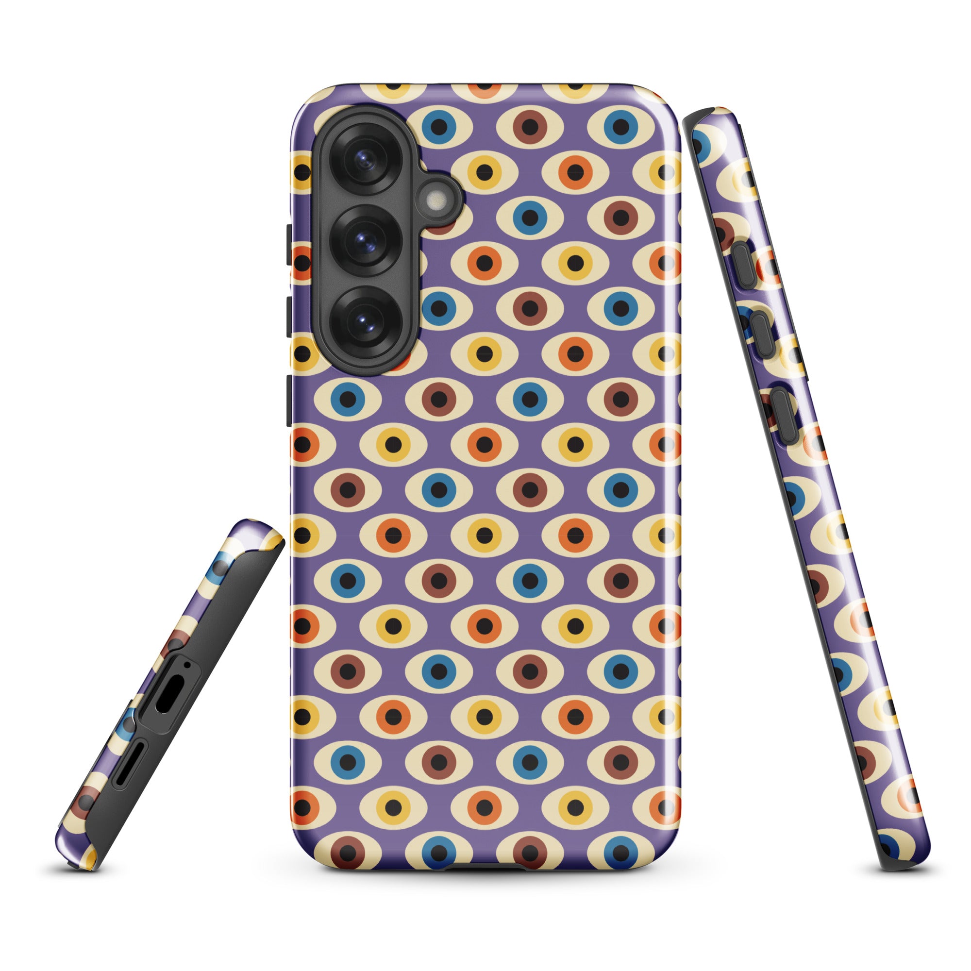 Retro Evil Eye Tough Case for Samsung
