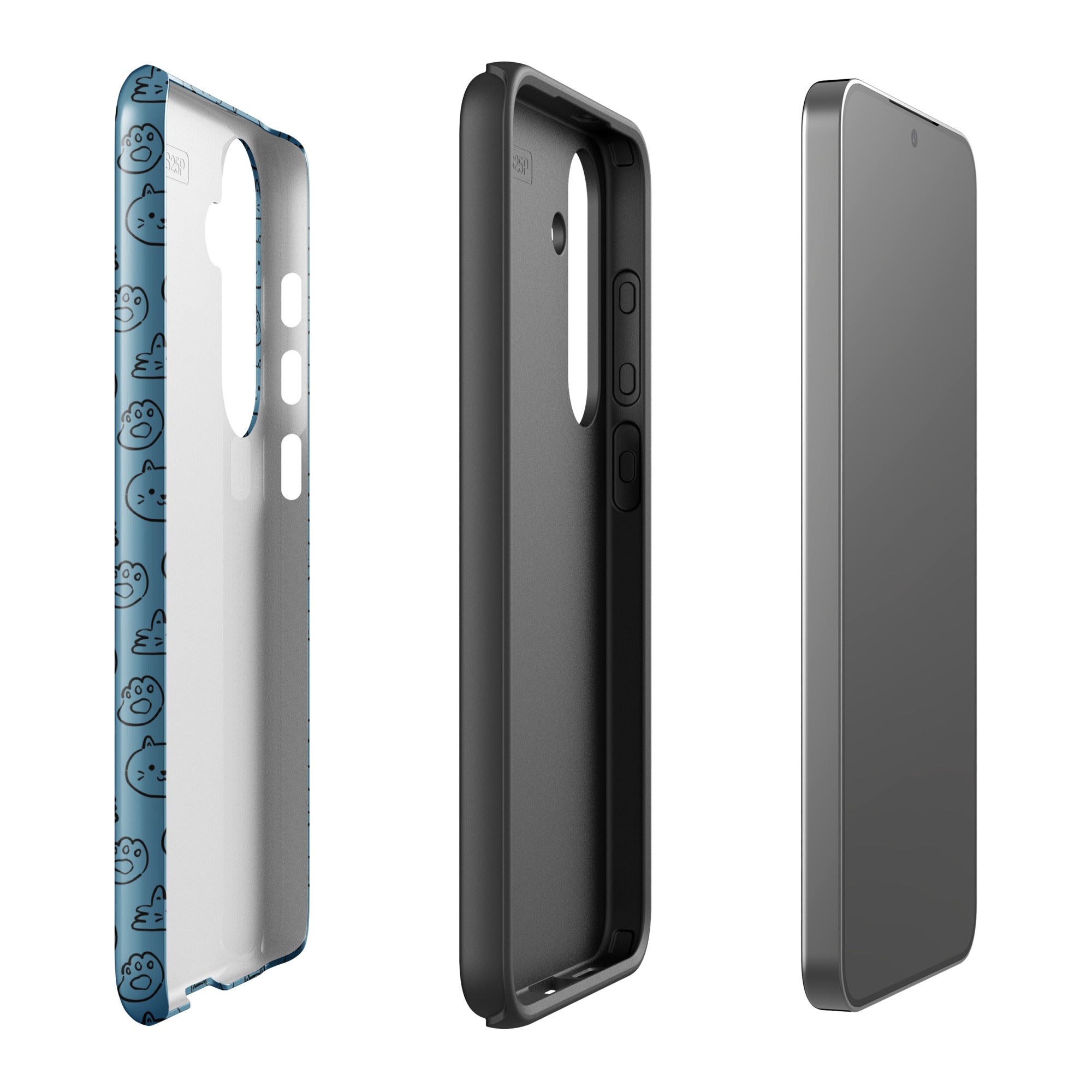 Blue Cat Parade Tough Case for Samsung