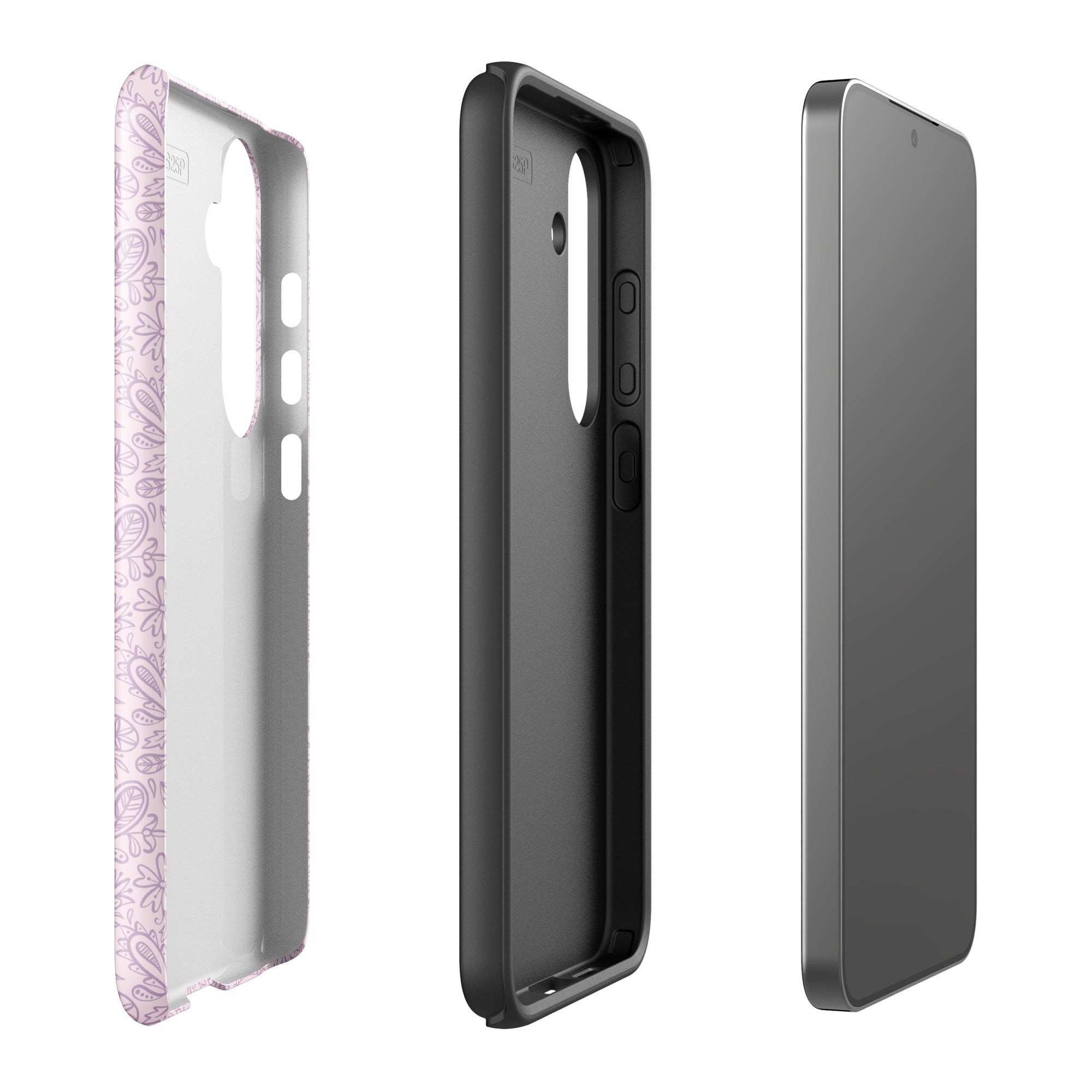 Blush Paisley Bloom Tough Case for Samsung