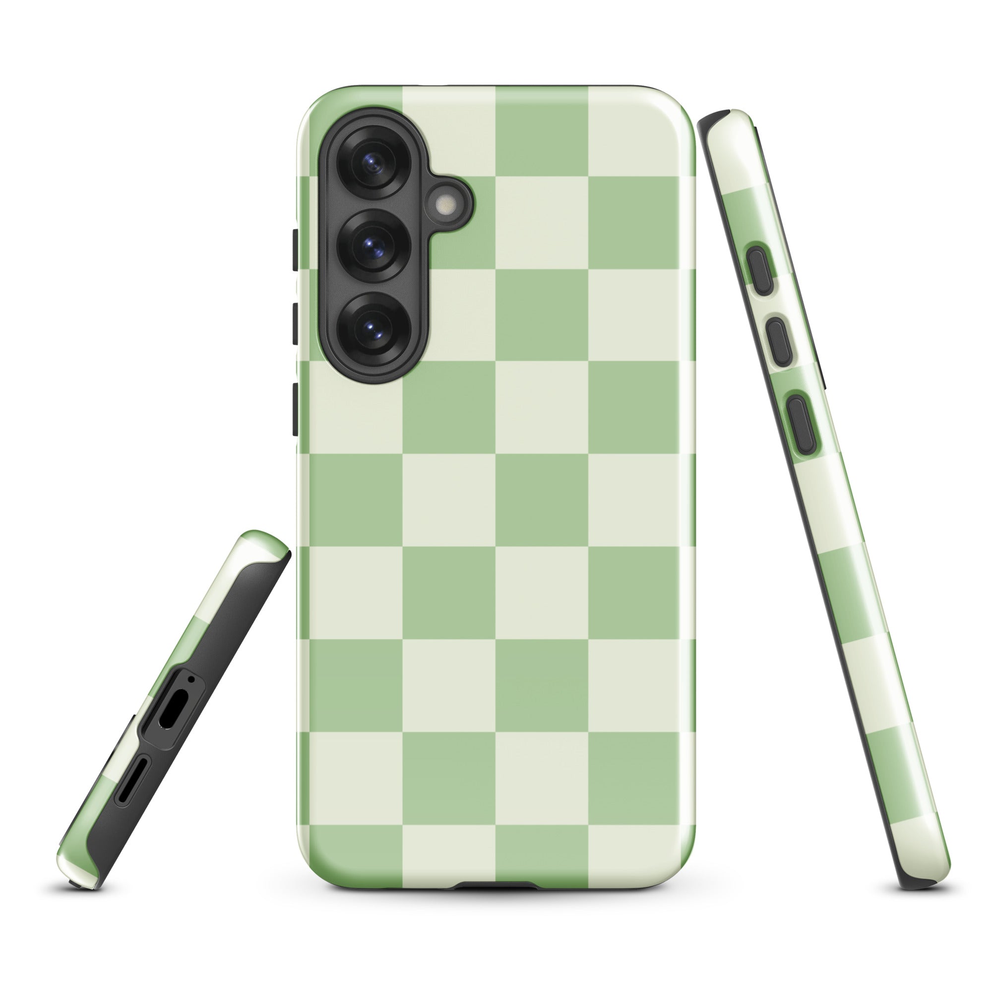 Sage Checkerboard Tough Case for Samsung