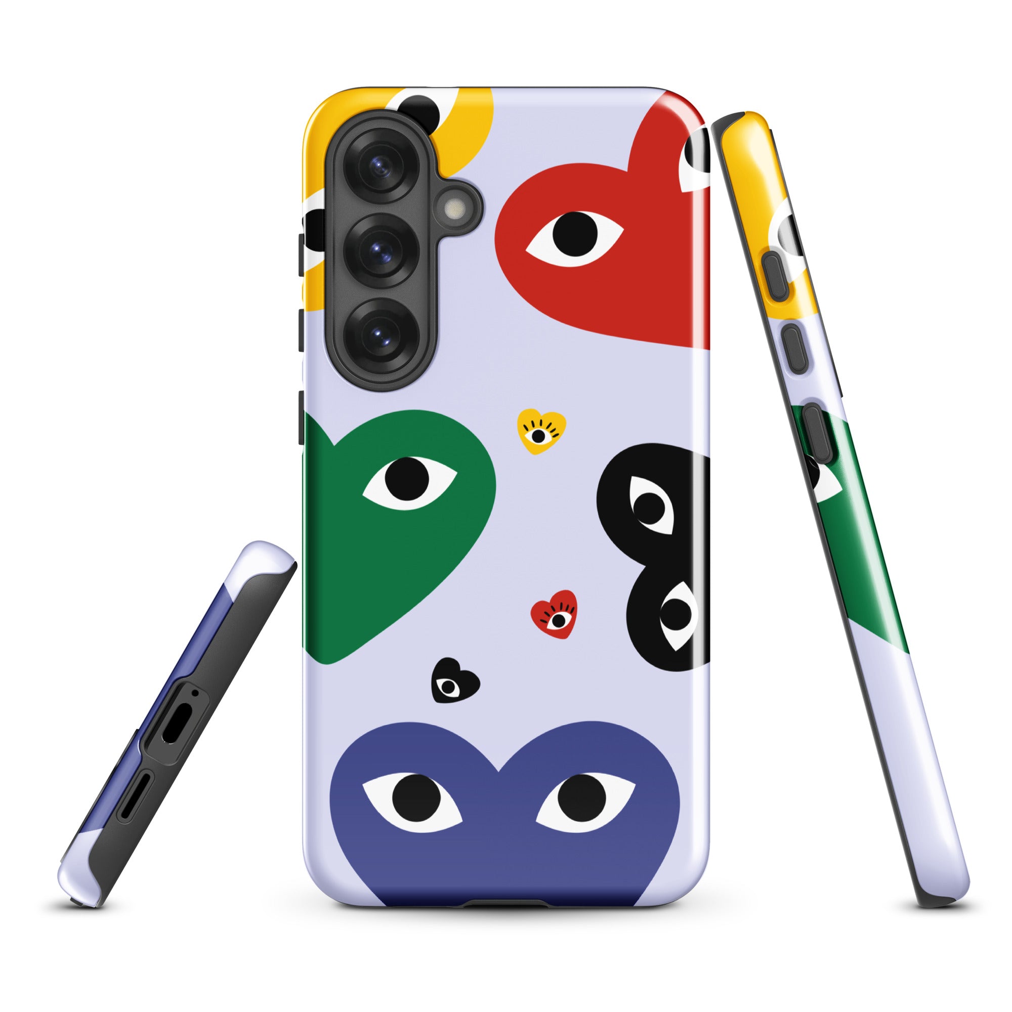 Colorful Hearts Tough Case for Samsung