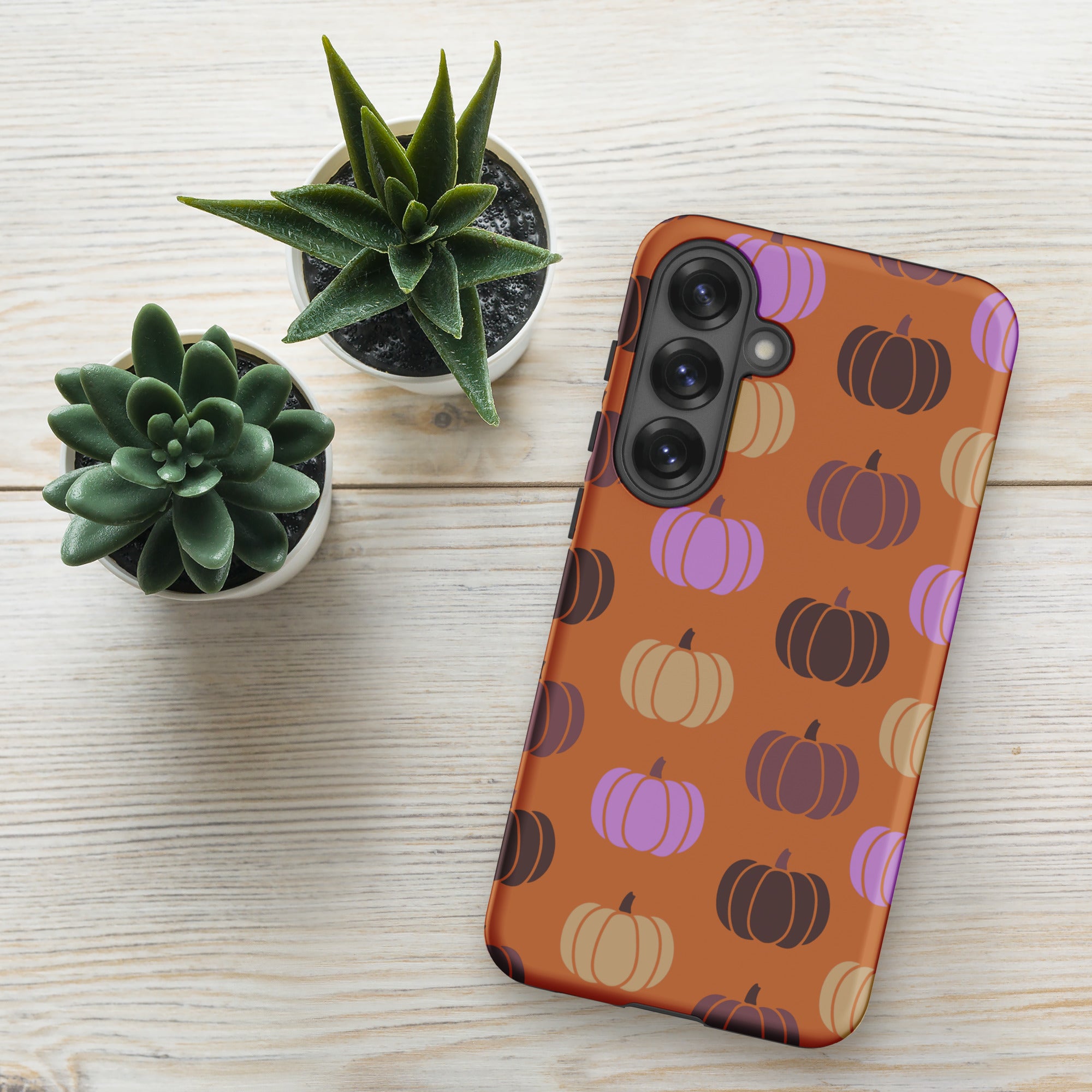 Pumpkin Pattern Tough Case for Samsung