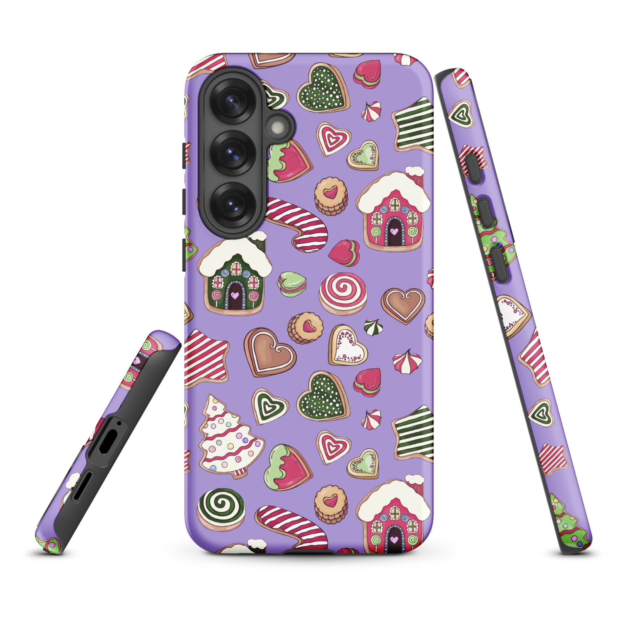 Lavender Gingerbread Tough Case for Samsung