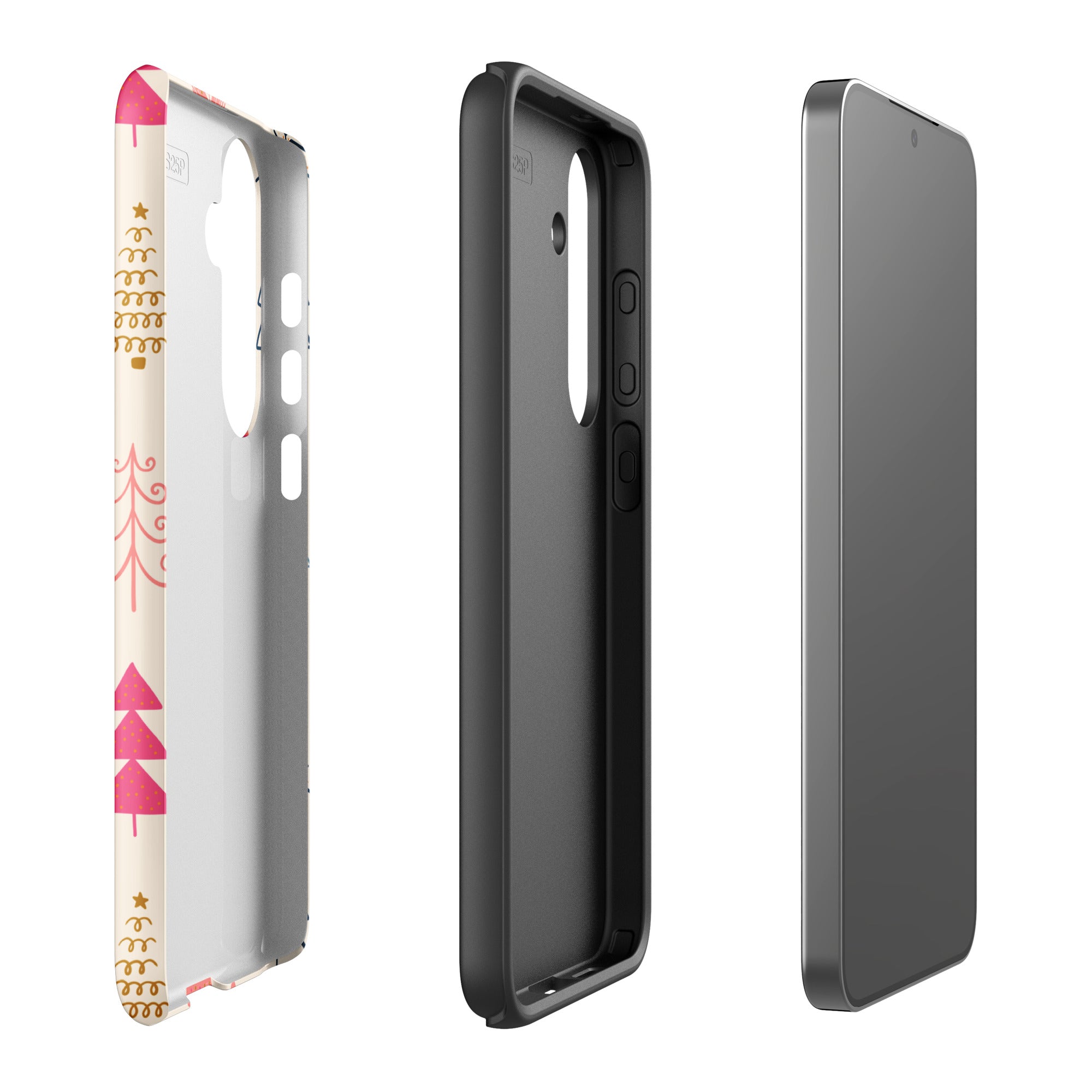 Pastel Holiday Trees Tough Case for Samsung