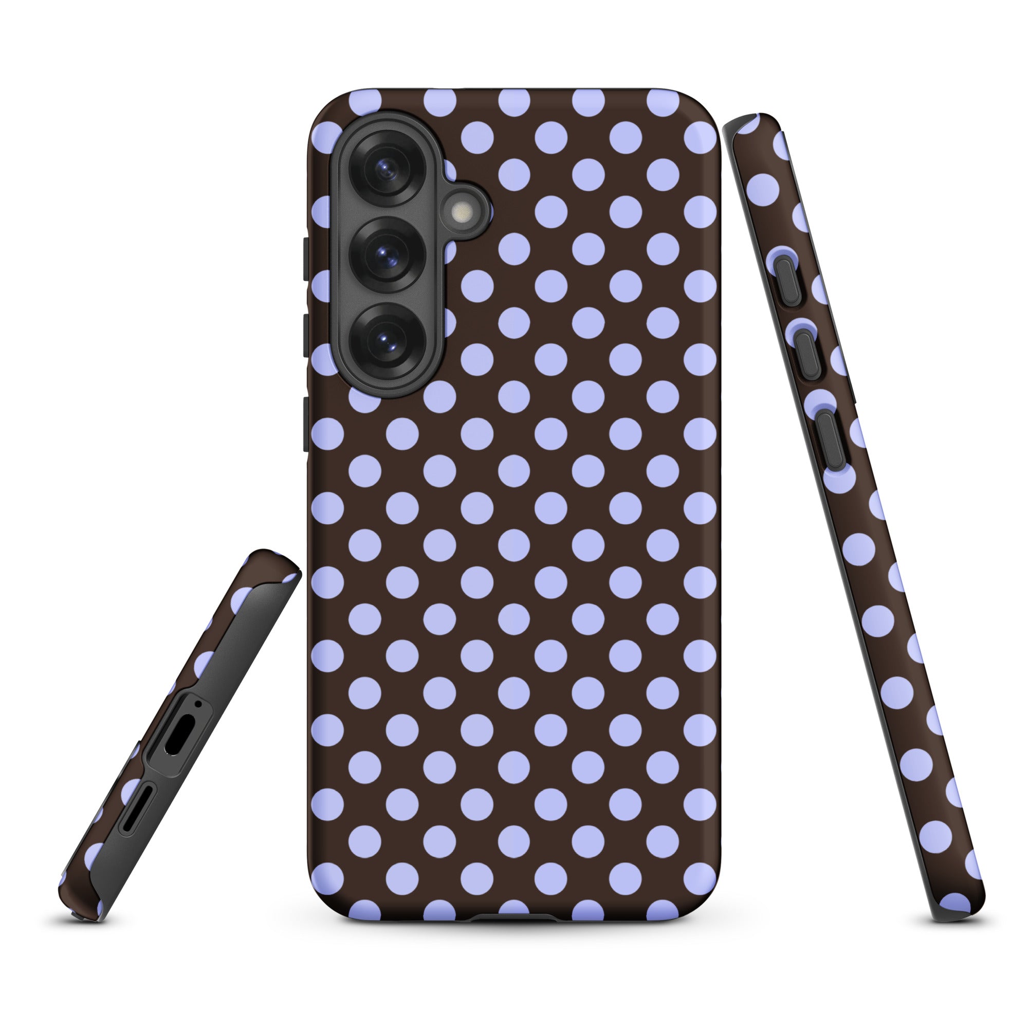 Brown Polka Dot Tough Case for Samsung