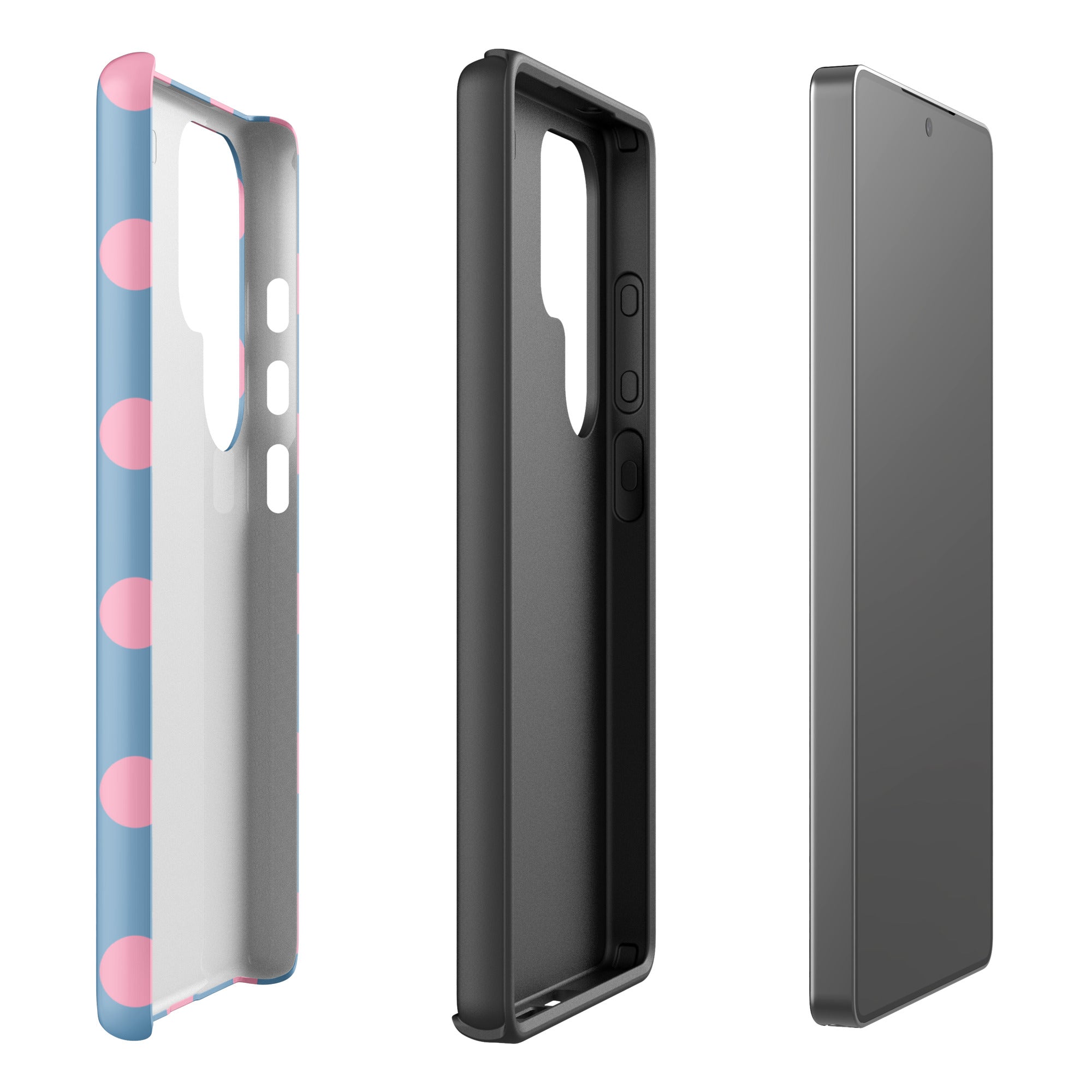 Bluebell Polka Dot Tough Case for Samsung