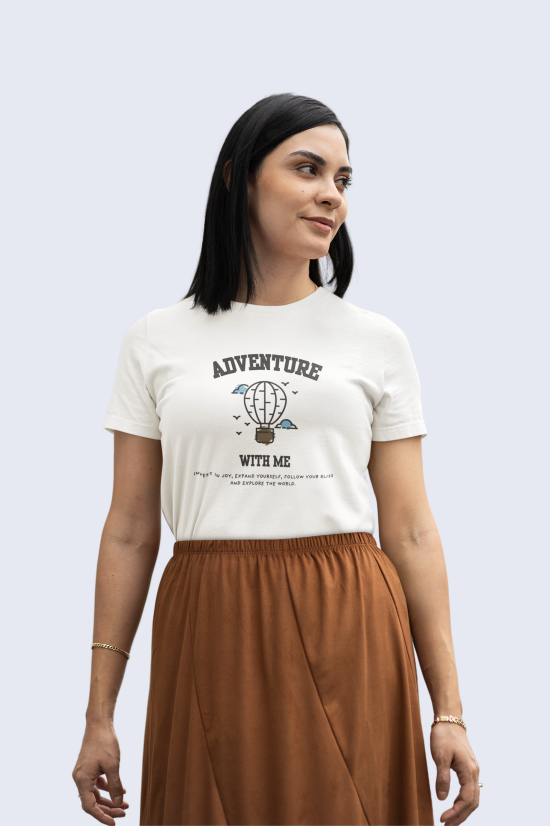 Adventure With Me Balloon Relaxed Tee