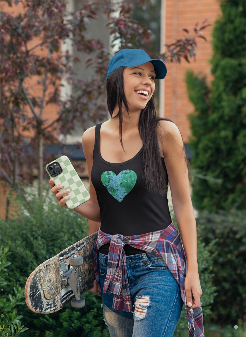 Sage Checkerboard Tough Case for iPhone
