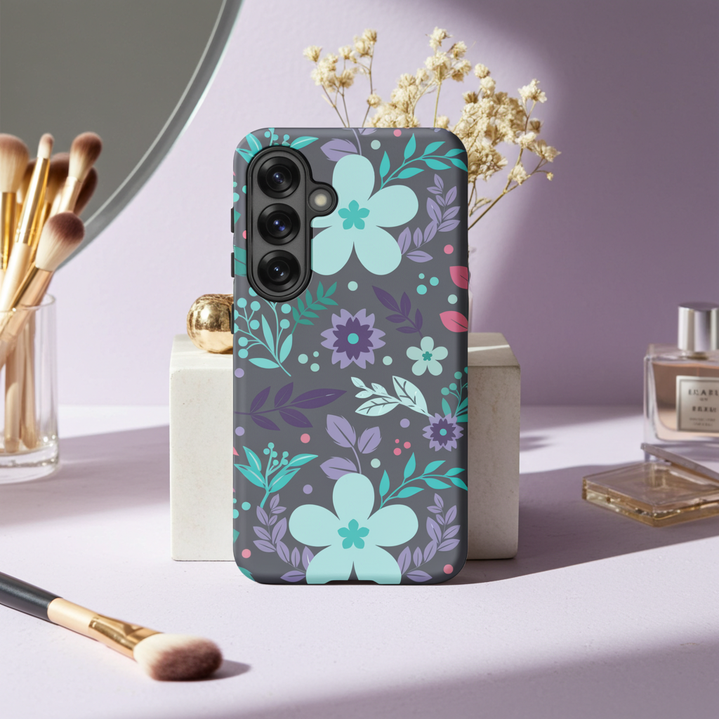 Moody Botanical Bloom Tough Case for Samsung