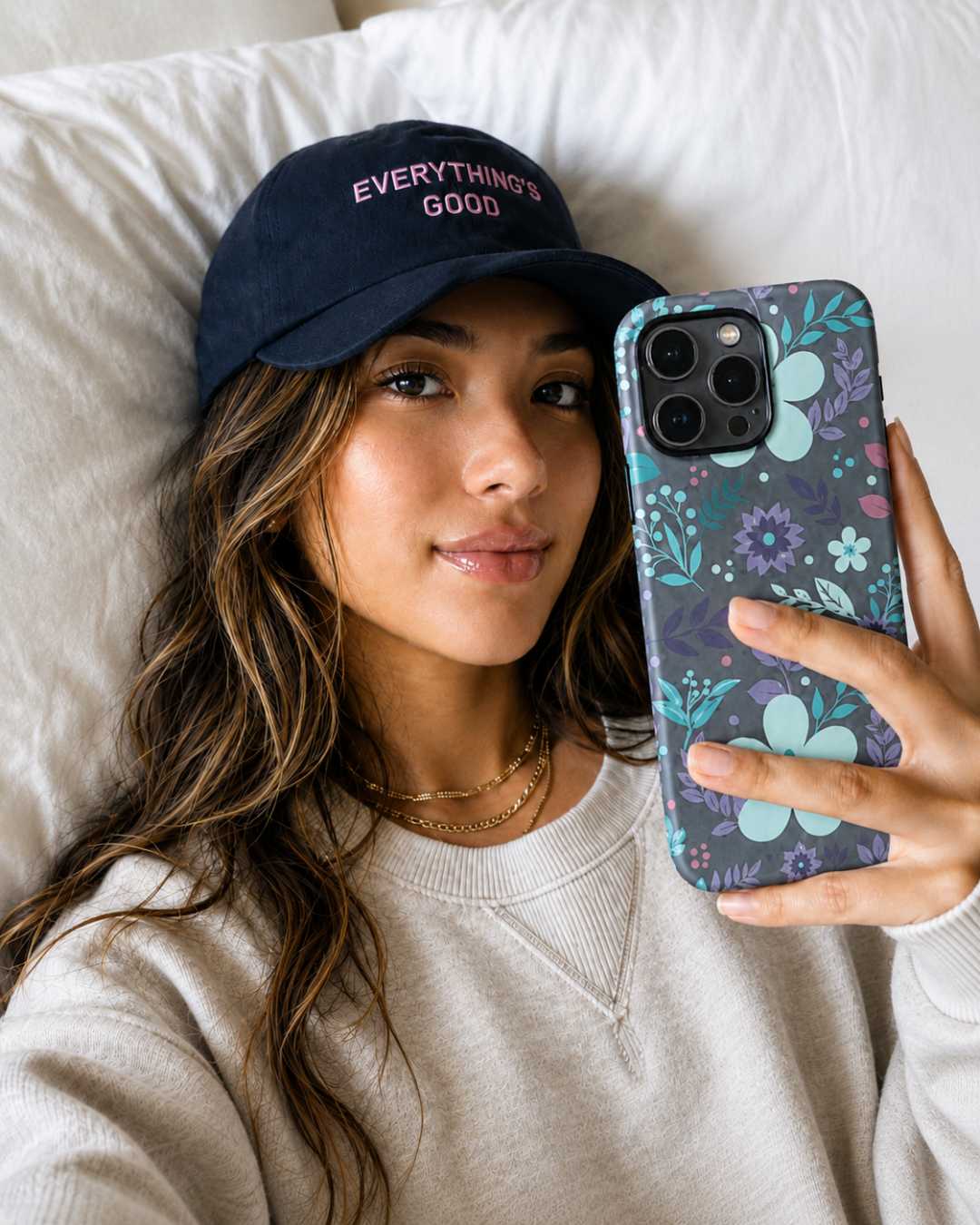 Moody Botanical Bloom Tough Case for iPhone