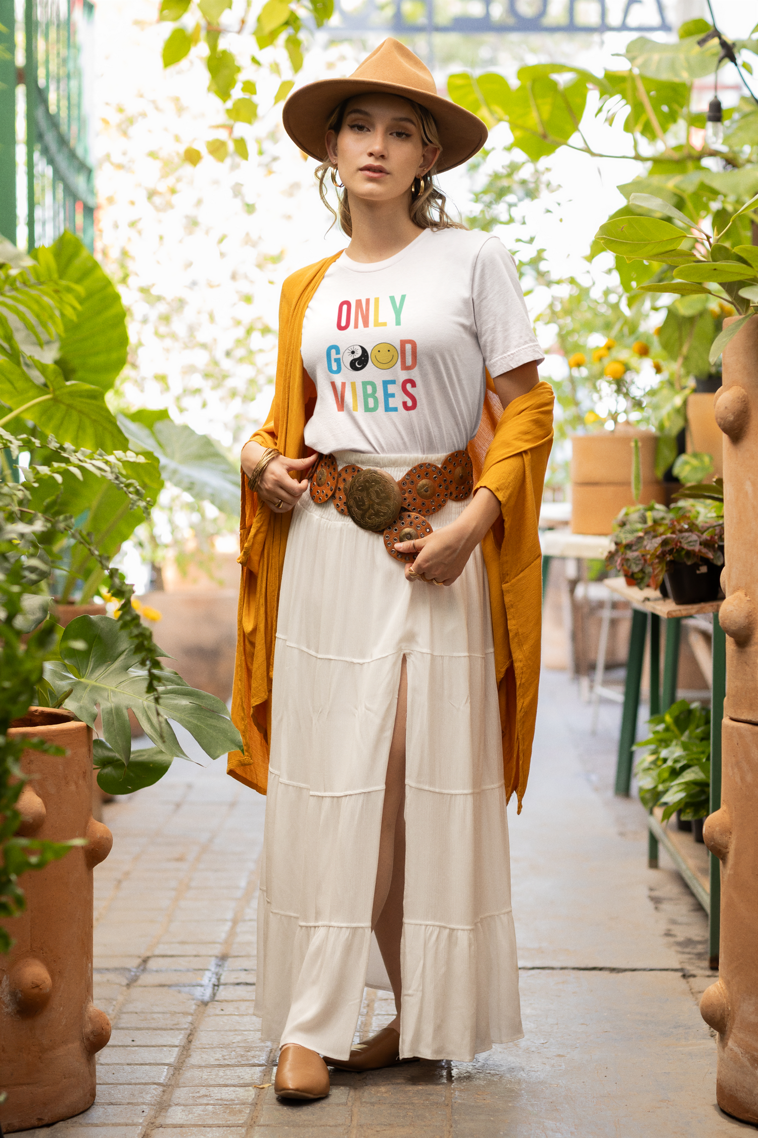 Only Good Vibes Relaxed Tee