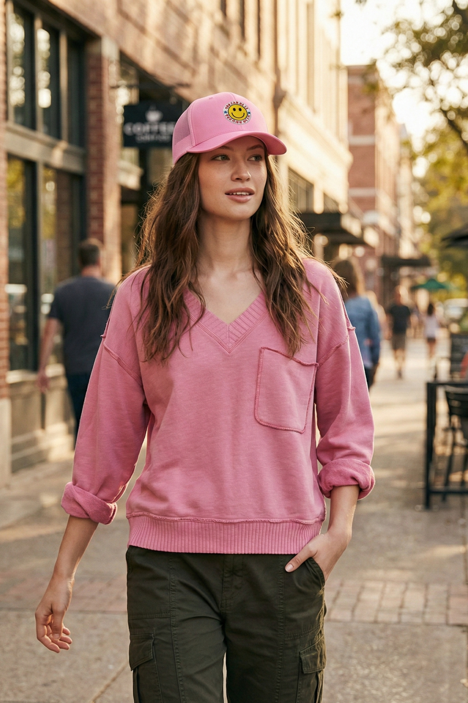 You Can Do It Smiley Trucker Hat