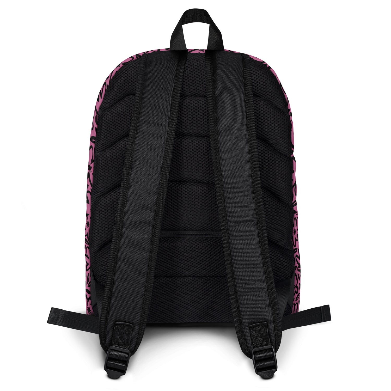 Pink Floral Doodle Backpack