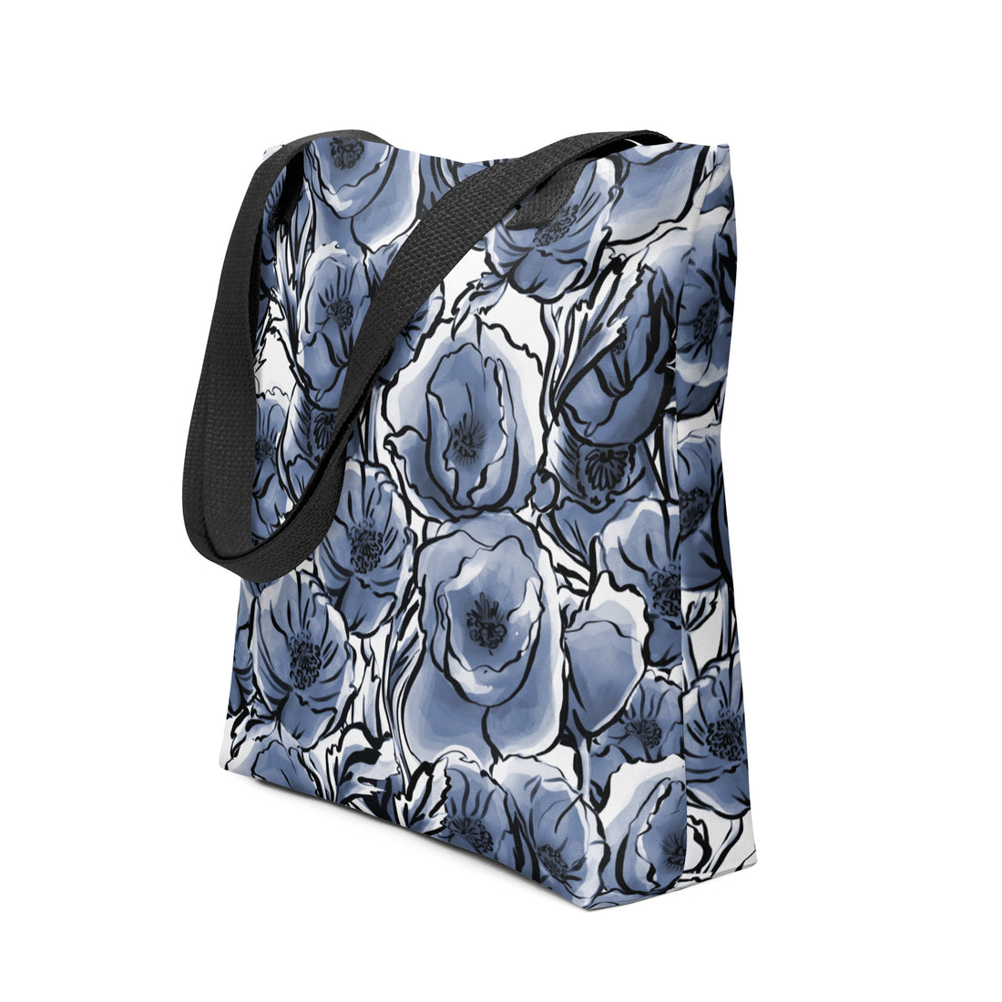 Twilight Petals Tote Bag