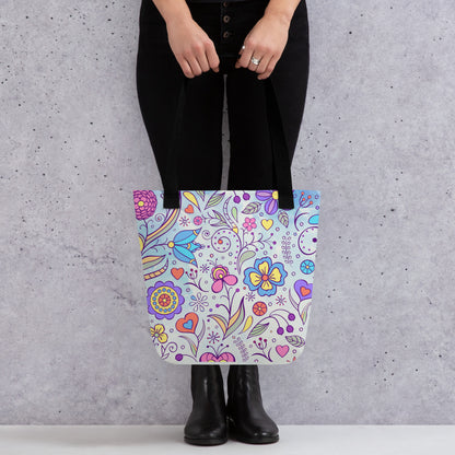 Whimsical Garden Tote