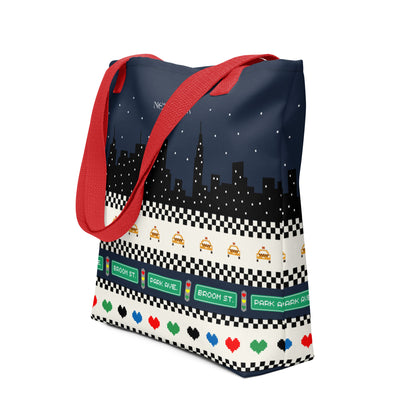 NYC Nights Tote Bag