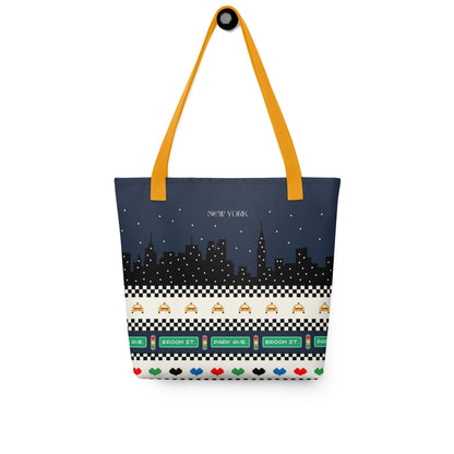 NYC Nights Tote Bag