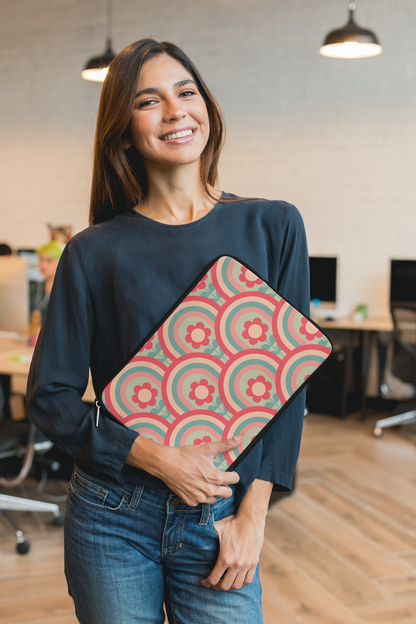 Retro Bloom Laptop Sleeve