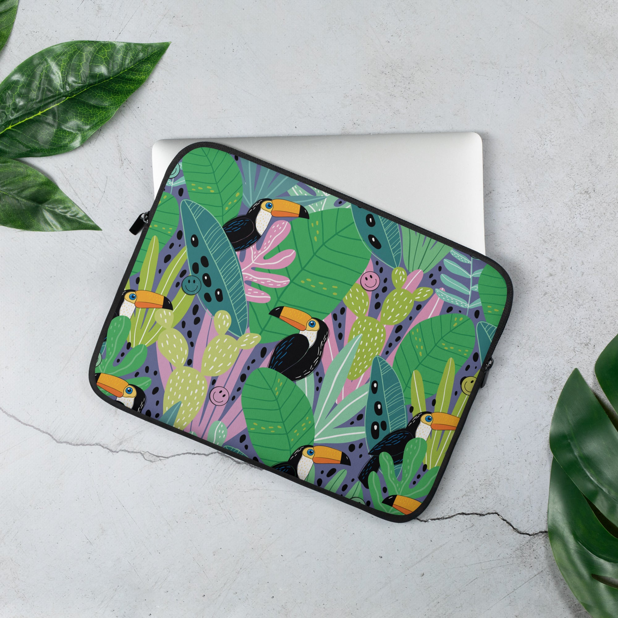 Tropical Toucan Laptop Sleeve
