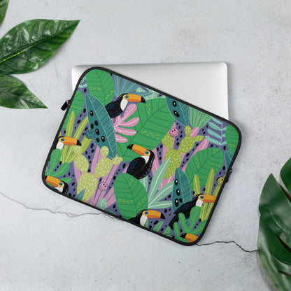 Tropical Toucan Laptop Sleeve
