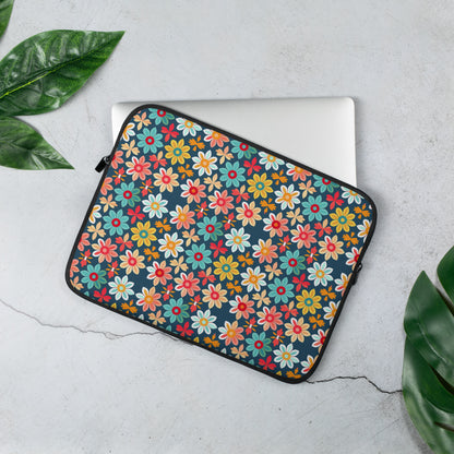 Blooming Charm Laptop Sleeve