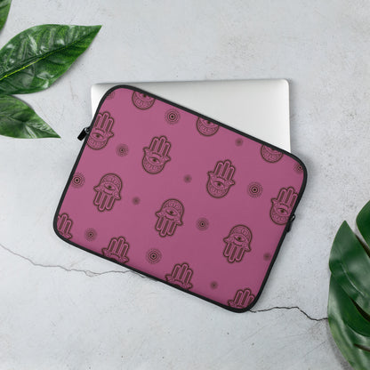 Mystic Hamsa Laptop Sleeve